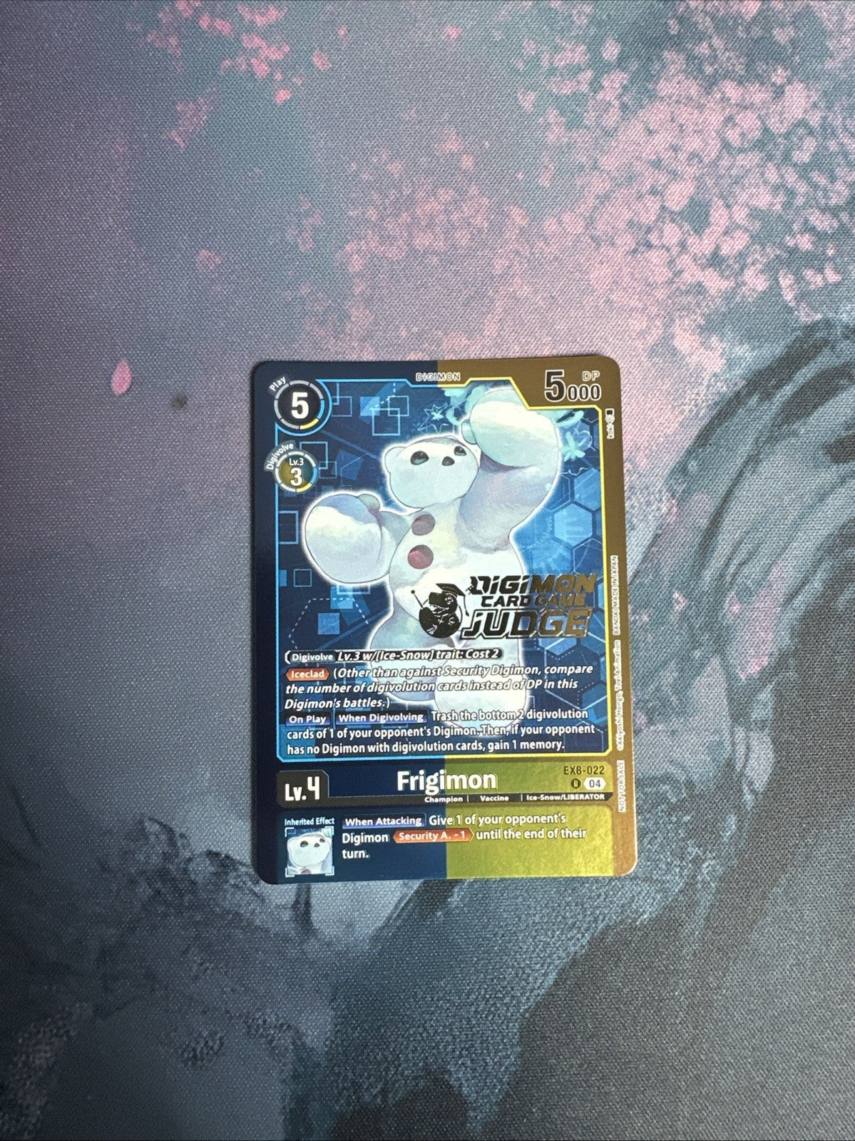 Frigimon EX8-022 R - Digimon - Chain of Liberation JUDGE PROMO