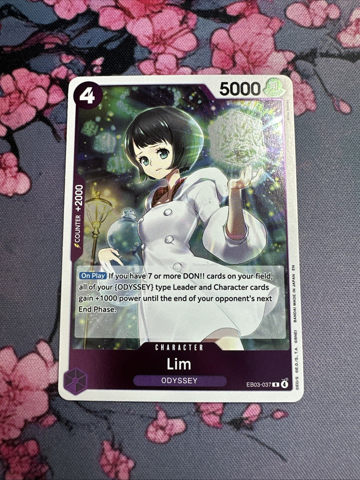 Lim EB03-037 - R Foil - Heroines Edition One Piece English CCG NM