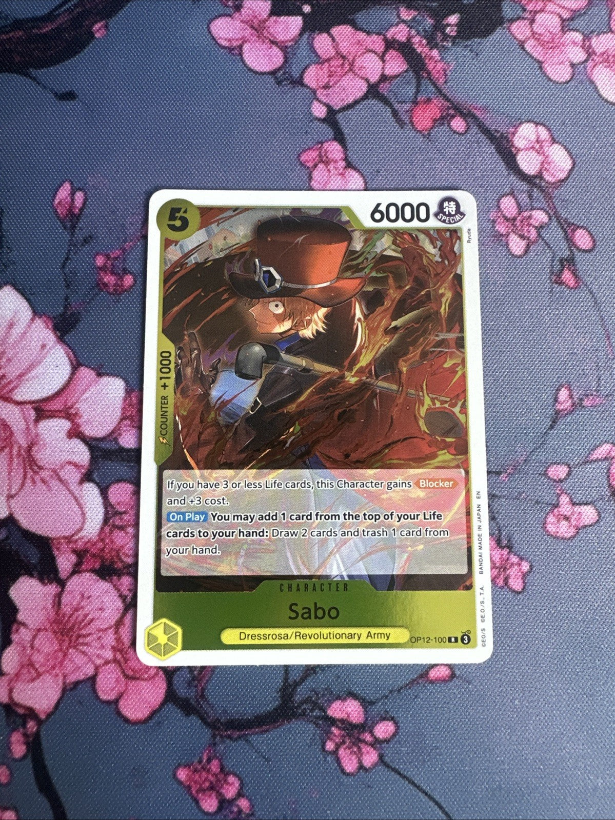 Sabo - OP12-100 - Legacy of the Master - ONE PIECE Card - English