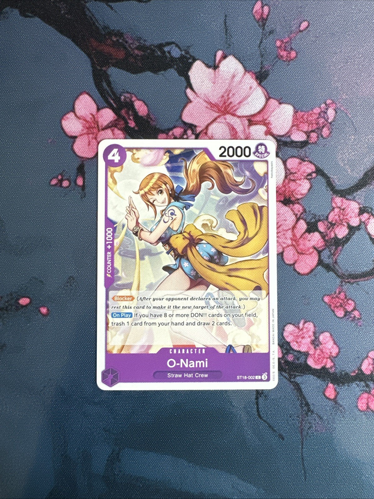 O-Nami ST18-002 C Starter Deck 2024 One Piece Card Game TCG