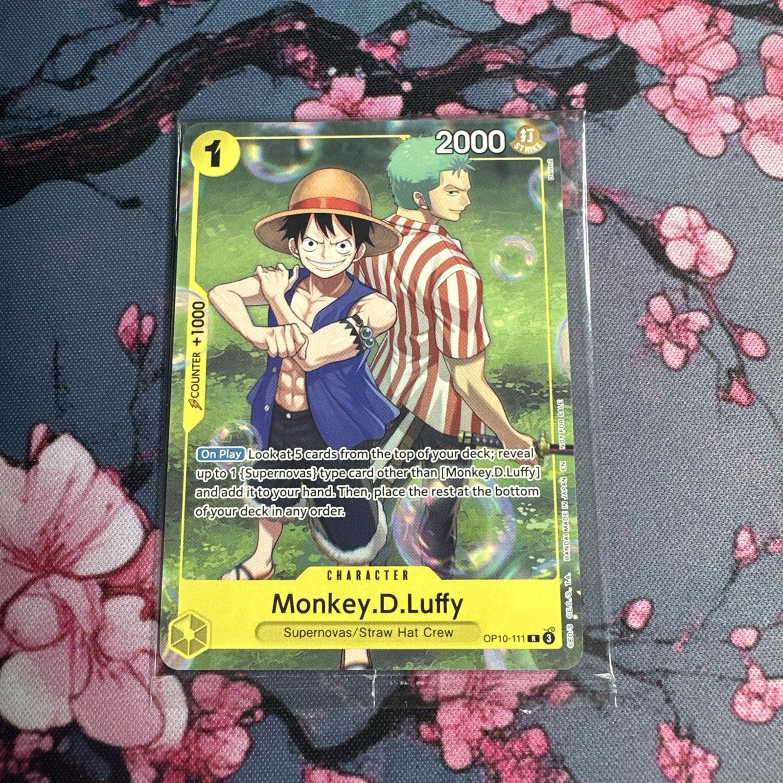 One Piece TCG -Luffy  (Learn Together Deck Set - Set Sail Event) OP10-111 SEALED