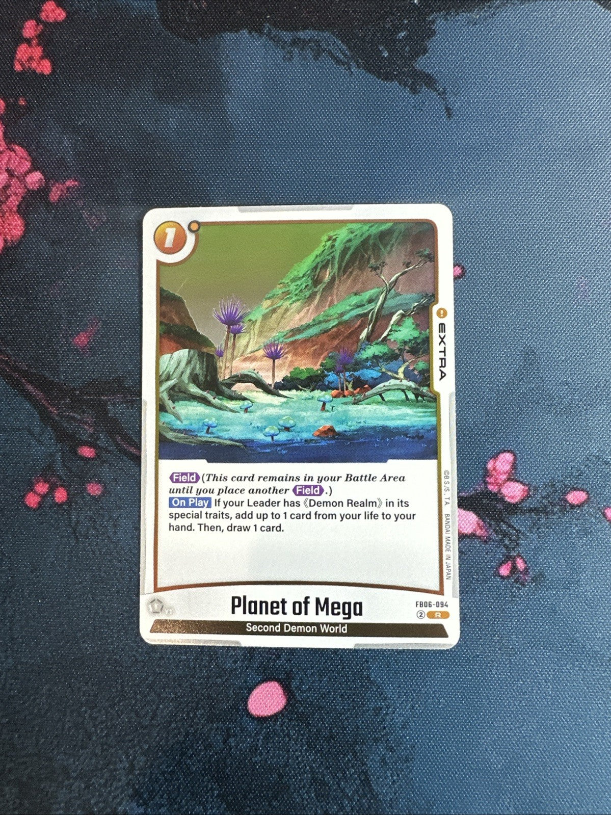 Dragon Ball Fusion Worlds FB06-094 Planet Of Mega R