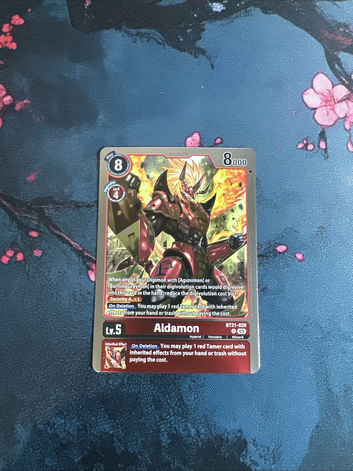 Aldamon BT21-020 R - World Convergence - Digimon