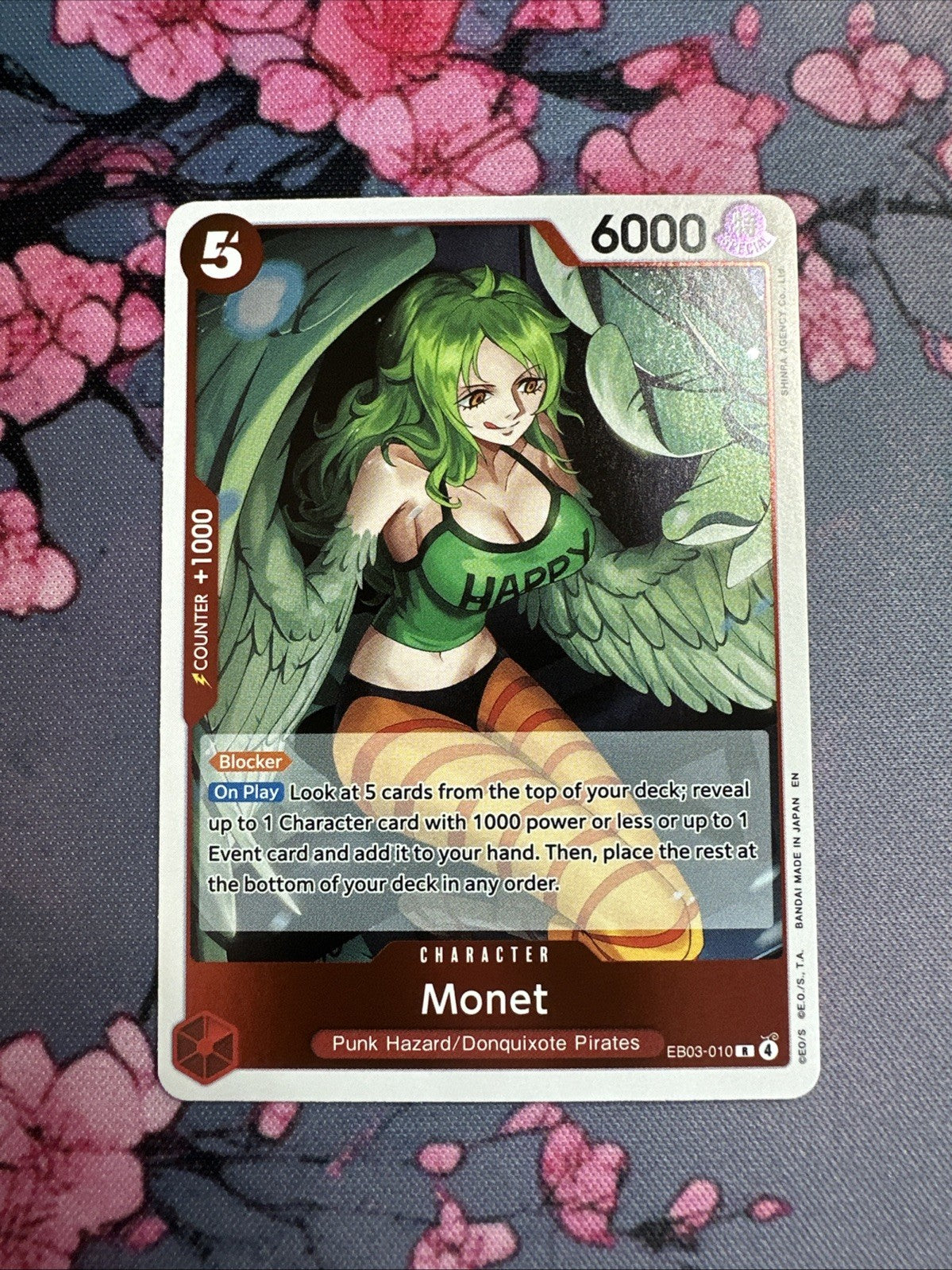 Monet EB03-010 - R Foil - Heroines Edition One Piece English CCG NM