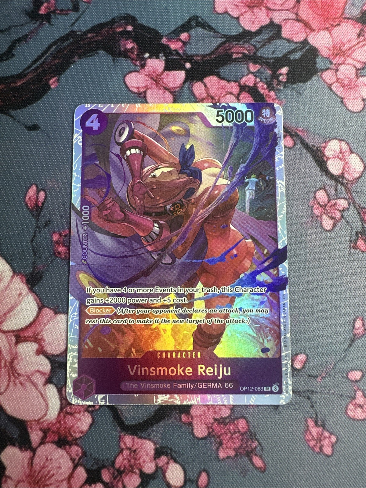 Vinsmoke Reiju OP12-063 SR - Legacy of the Master - One Piece TCG