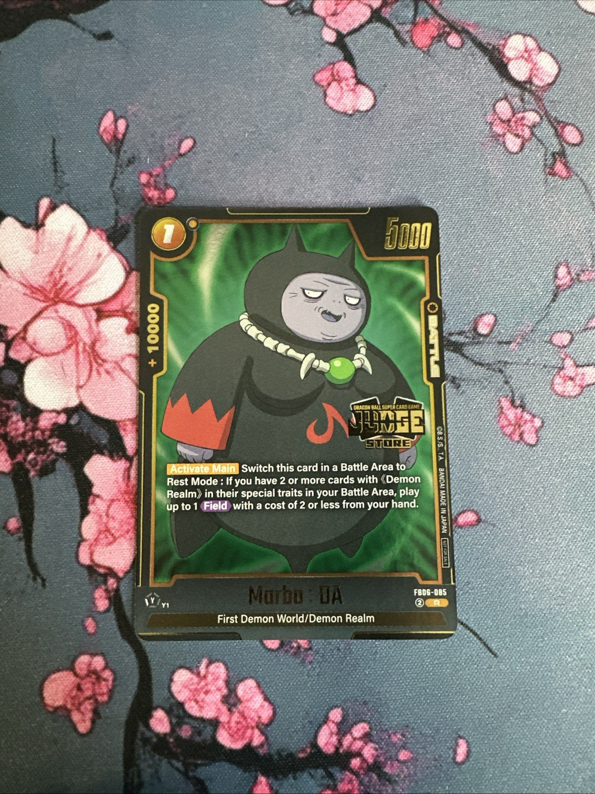 Dragon Ball Fusion Worlds FB06-085 STORE JUDGE Marba: DA R