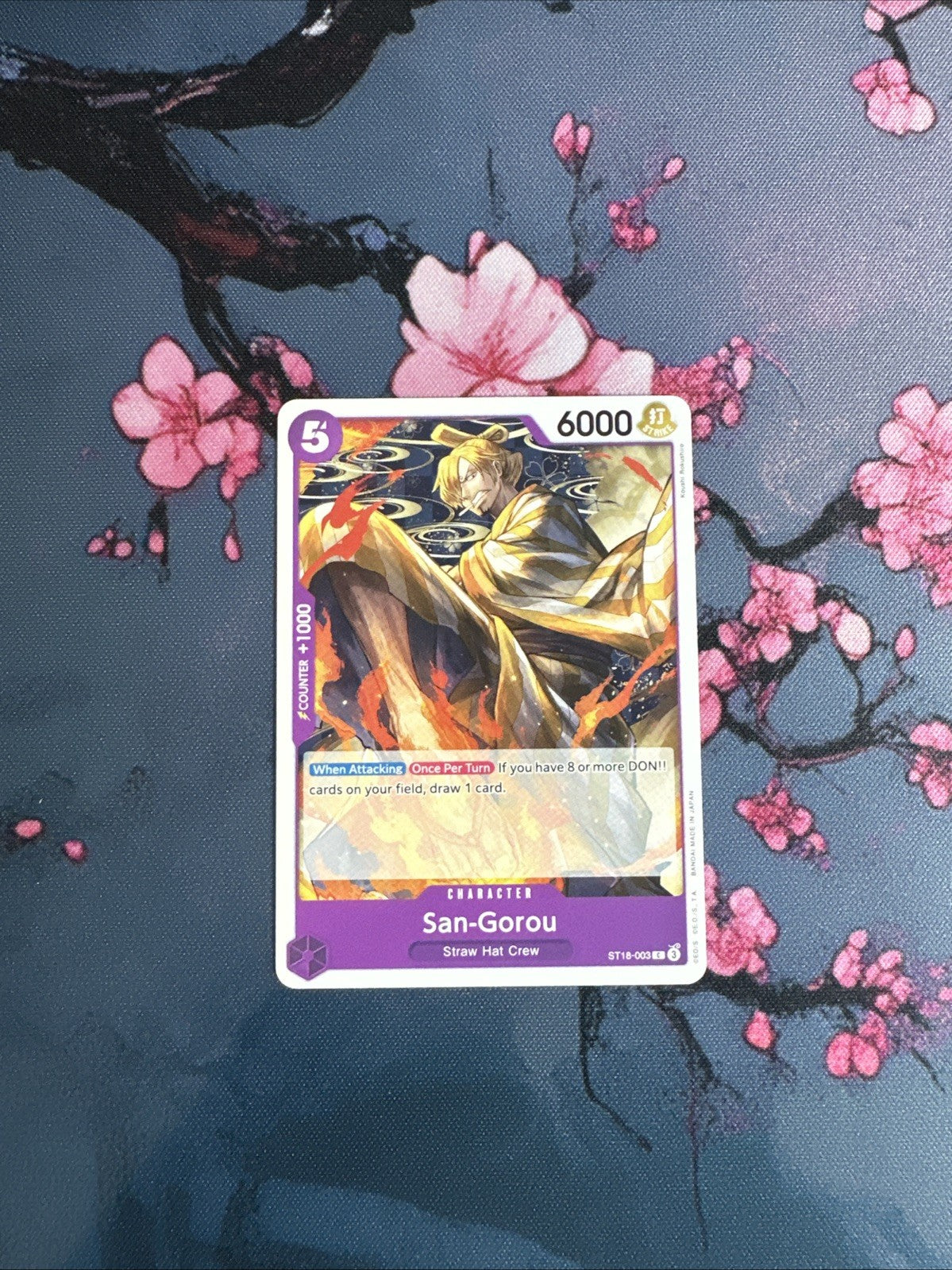 San-Gorou ST18-003 C Starter Deck 2024 One Piece Card Game TCG