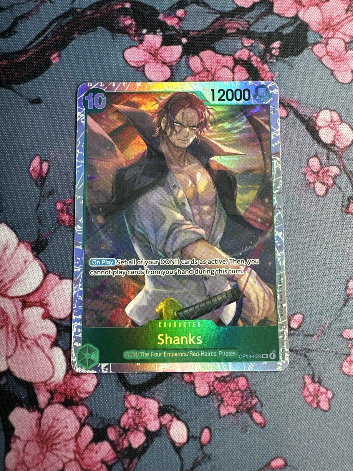 OP13-028 - Shanks - SR Foil - OP13 - One Piece Card Game