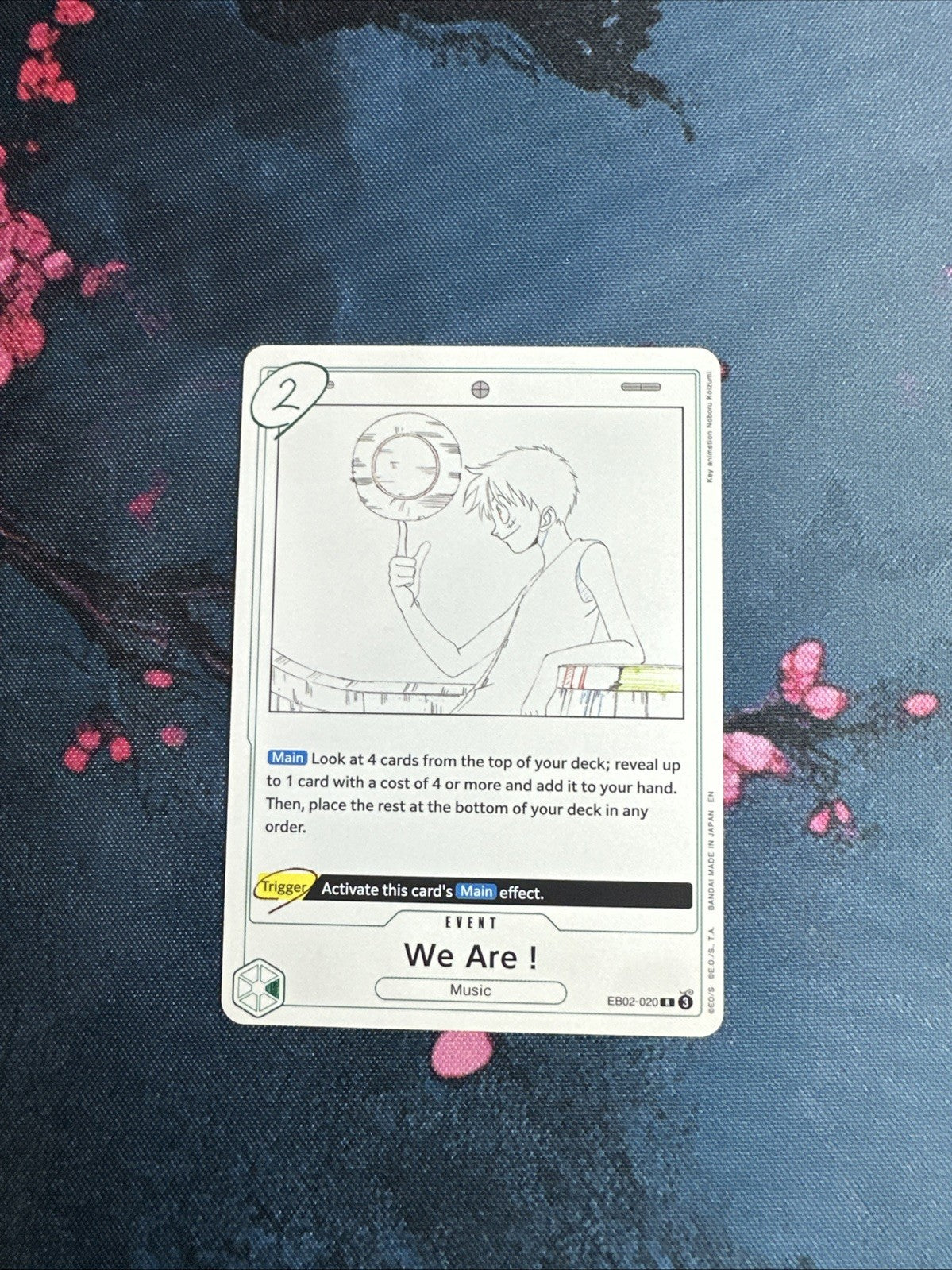 We Are ! EB02-020 R Anime 25th Collection ONE PIECE Card Game