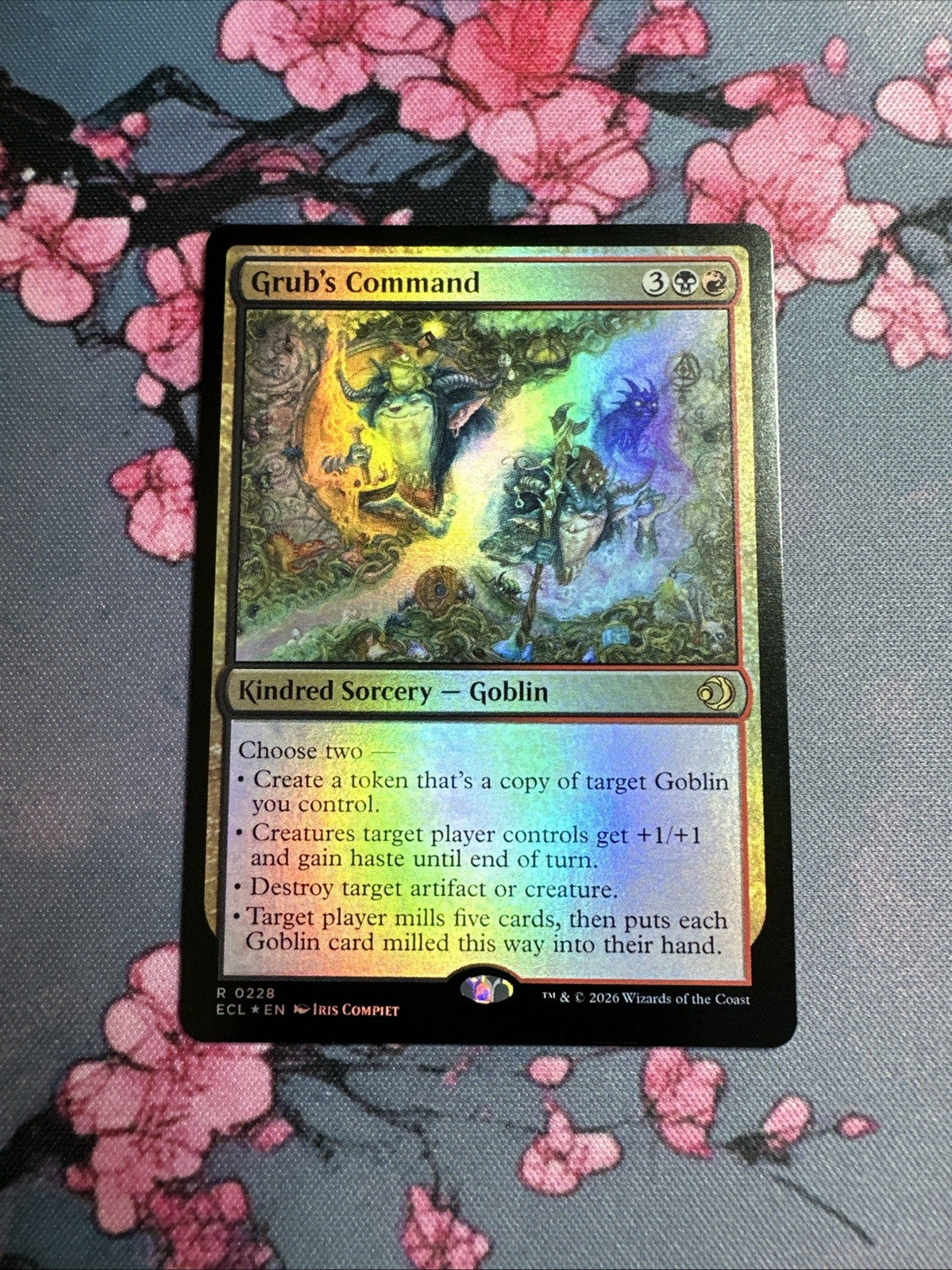 MTG Grub's Command FOIL - ECL Lorwyn Eclipsed NM