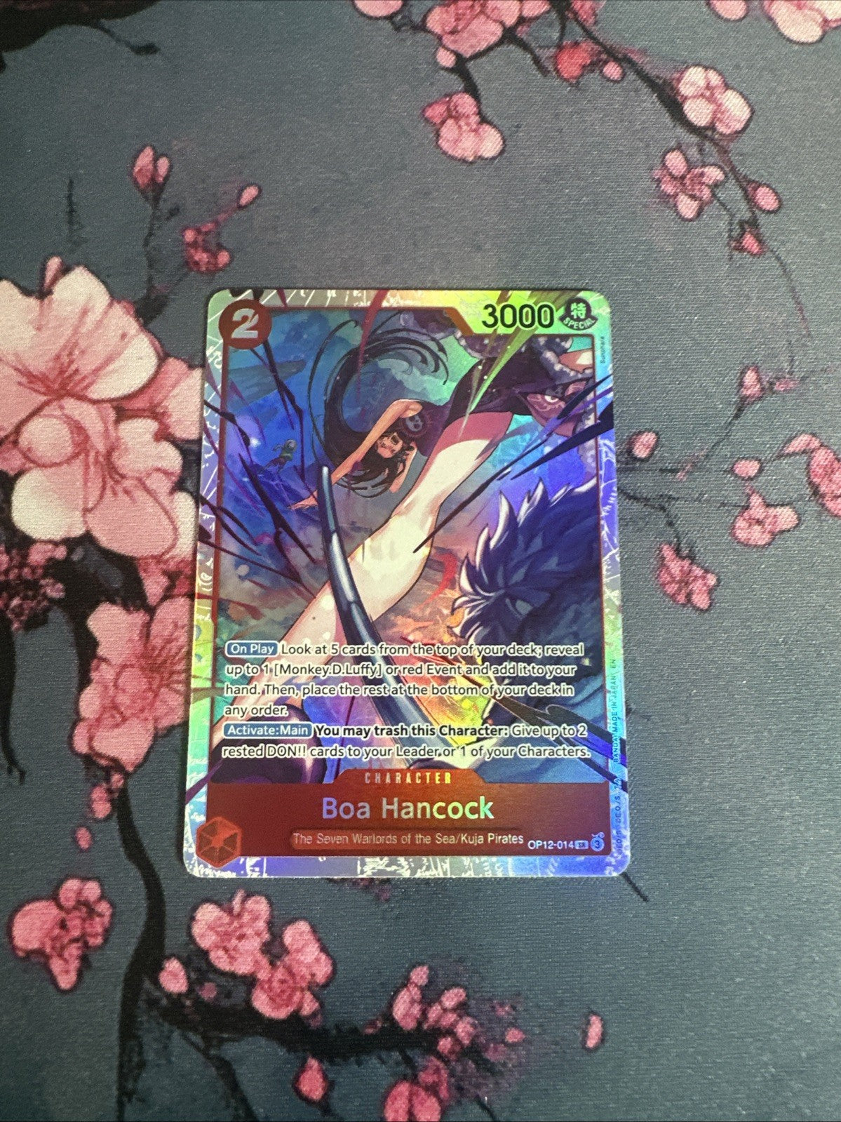 Boa Hancock OP12-014 - Super Rare OP-12 Legacy of the Master