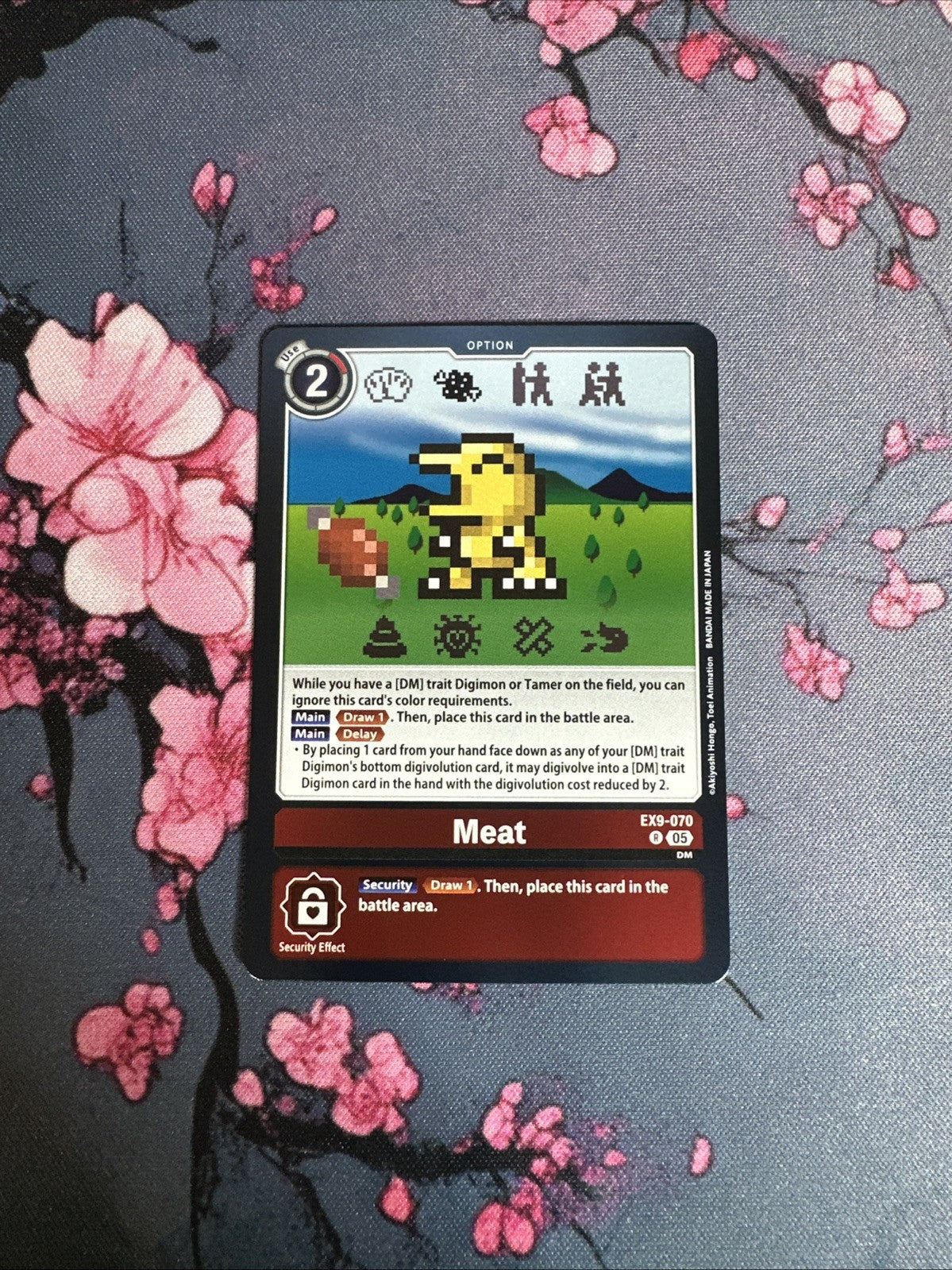 Meat R EX9-070 Digimon Card Game