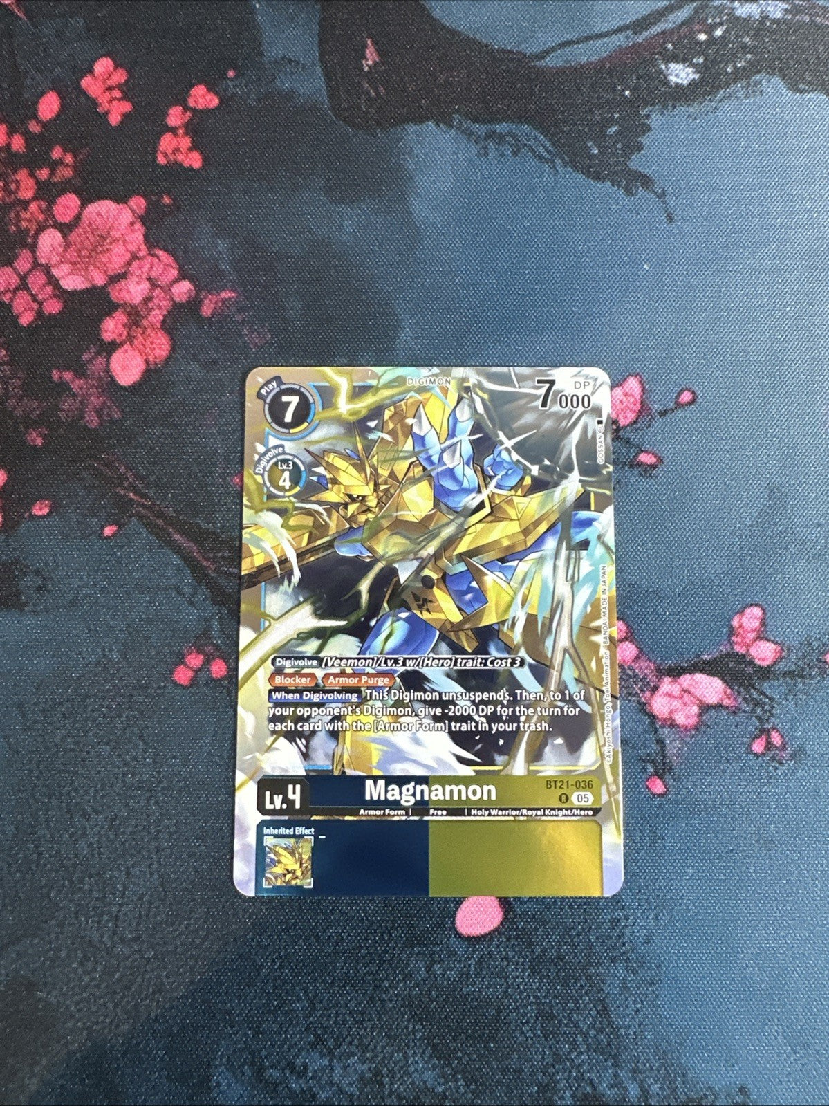 Magnamon BT21-036 R - World Convergence - Digimon