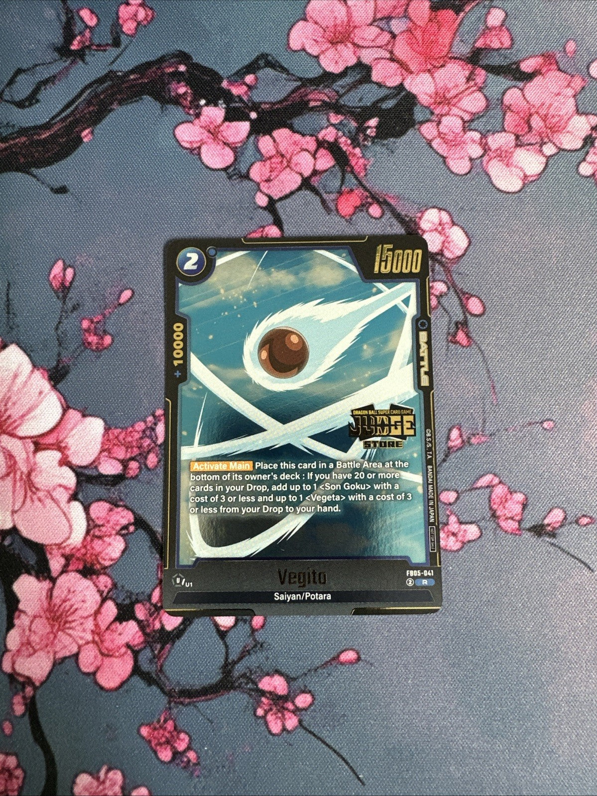 Vegito Judge Pack 04 Dragon Ball Fusion World Holo GOLD STAMP NM/M FB05-041