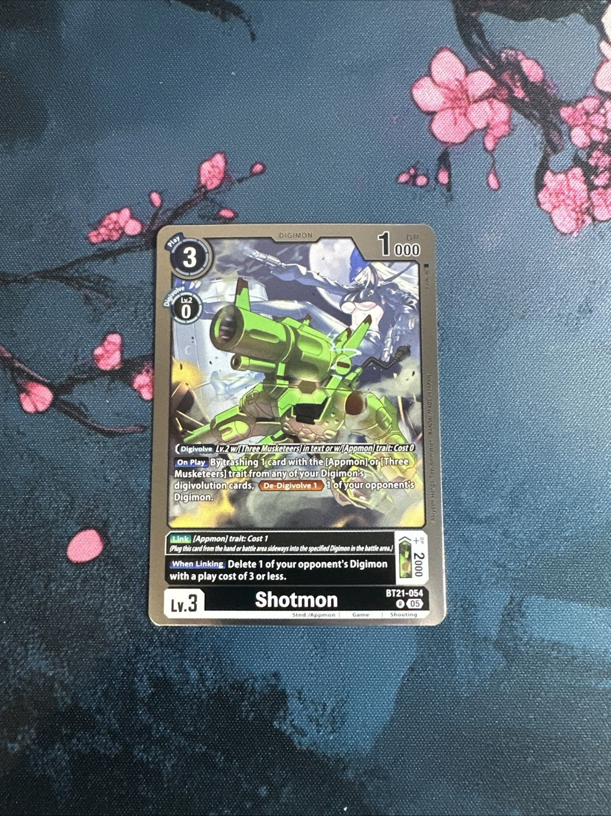 Shotmon BT21-054 R - World Convergence - Digimon