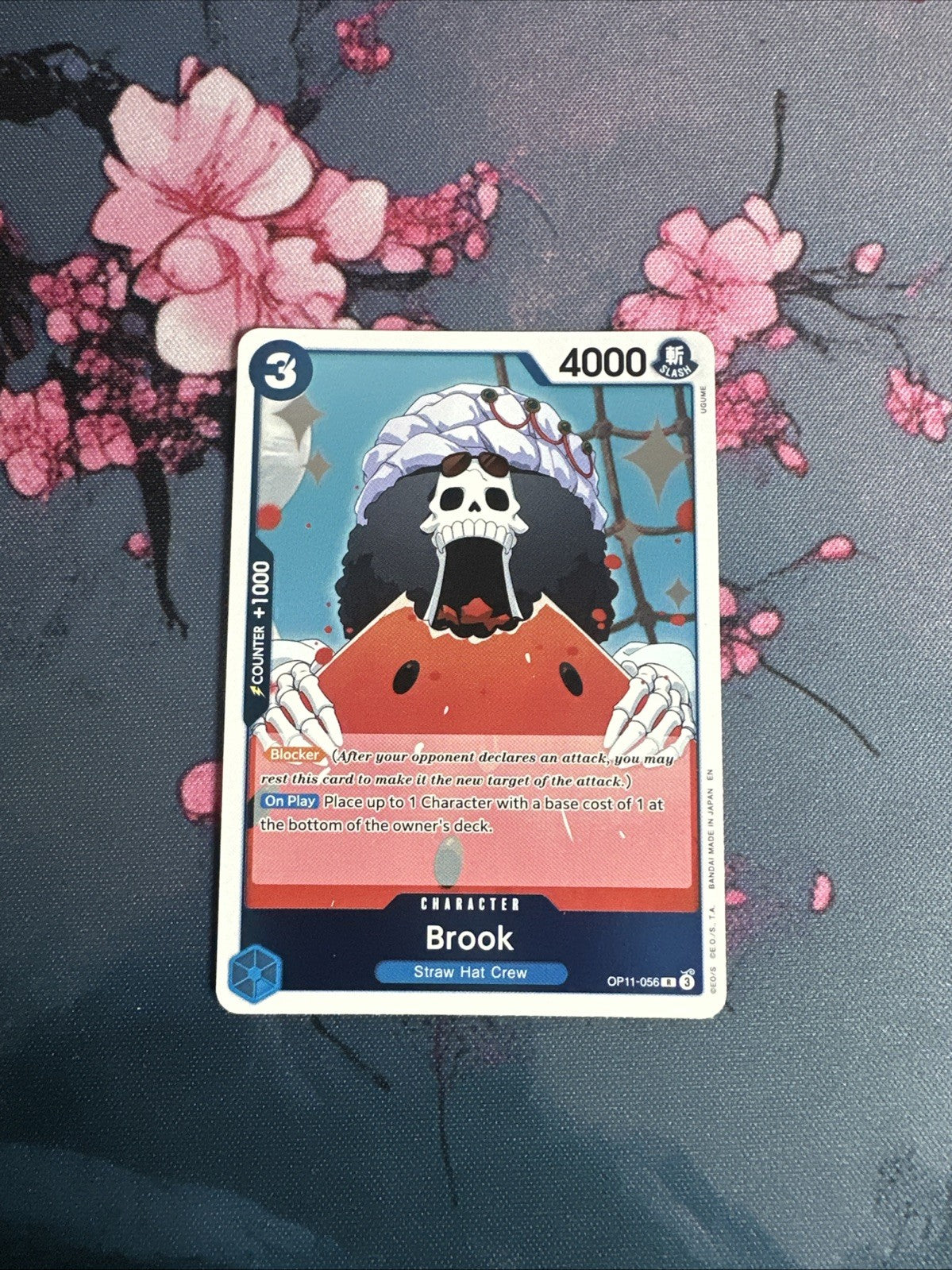 Brook - OP11-056 - A Fist of Divine Speed - ONE PIECE Card - English
