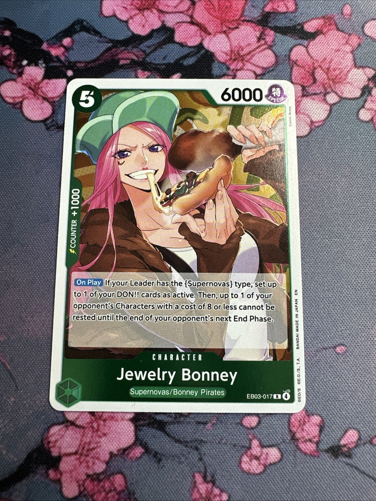 Jewelry Bonney EB03-017 - R Foil - Heroines Edition One Piece English CCG NM