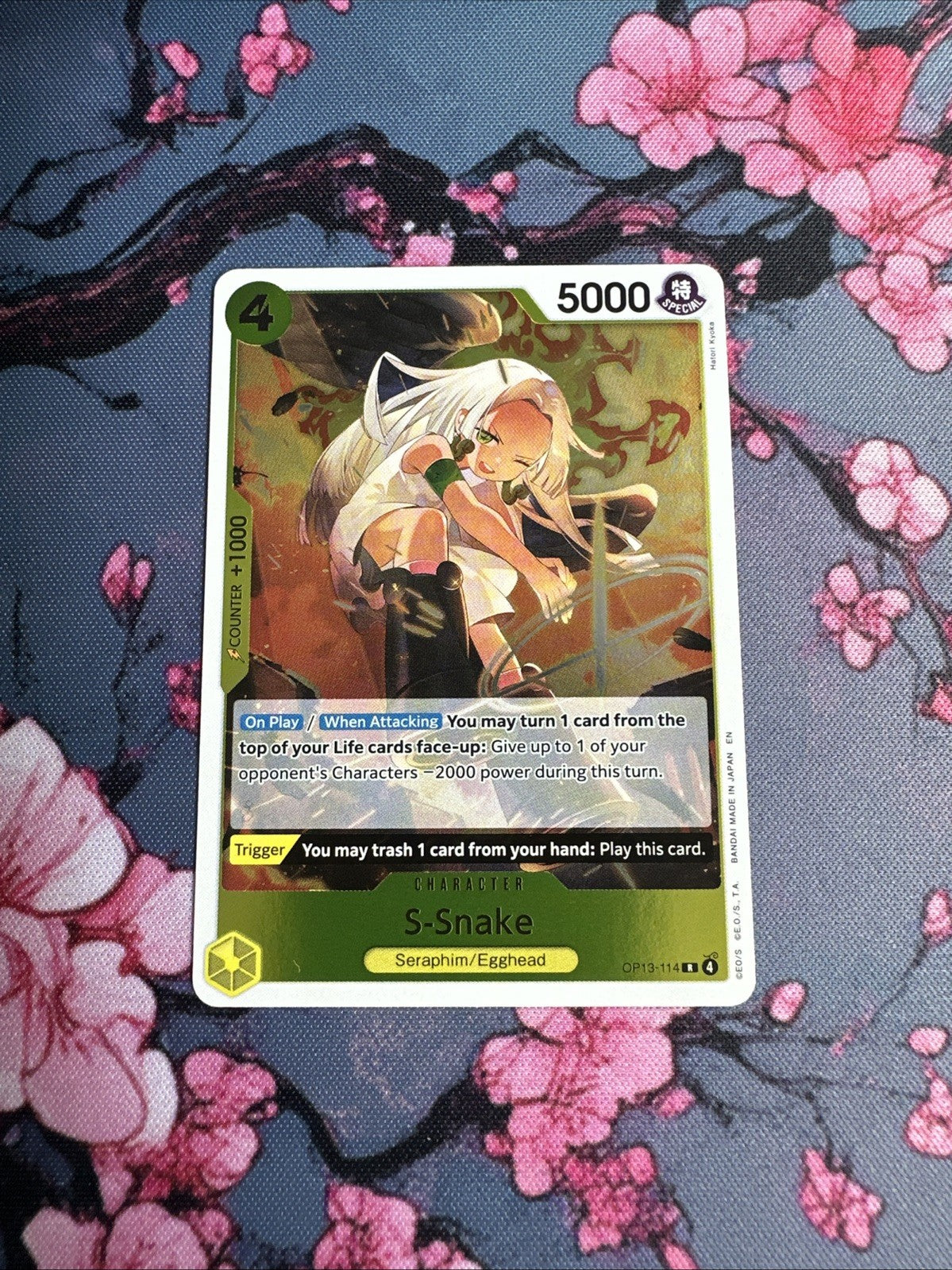 S-Snake R - OP13-114 - Carrying on His Will - One Piece English