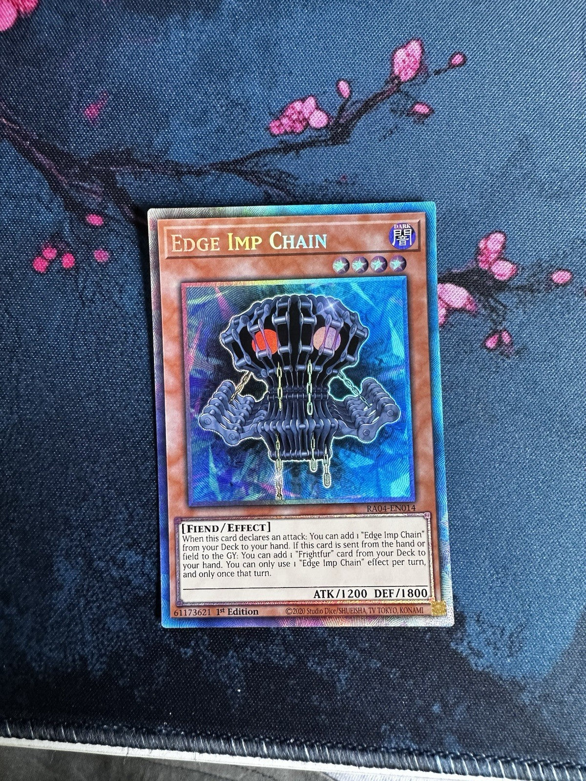 Yugioh - Edge Imp Chain - Prismatic Collectors Rare - RA04-EN014
