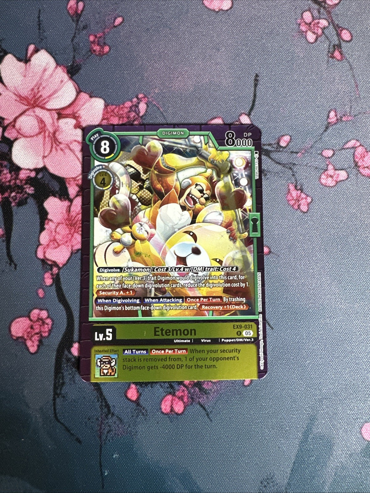 Etemon R EX9-031 Digimon Card Game