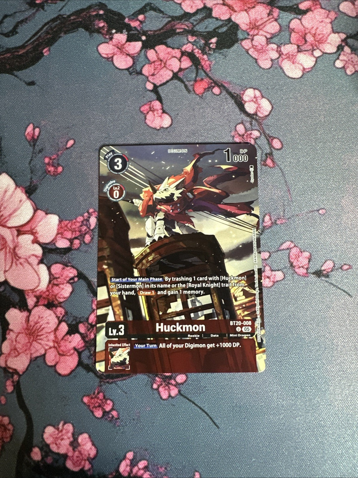 Huckmon U BT20-008 Digimon Card Game