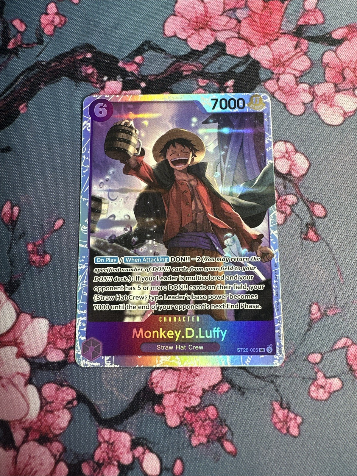 Monkey.D.Luffy - ST26-005 - SR - One Piece Card Game N/M