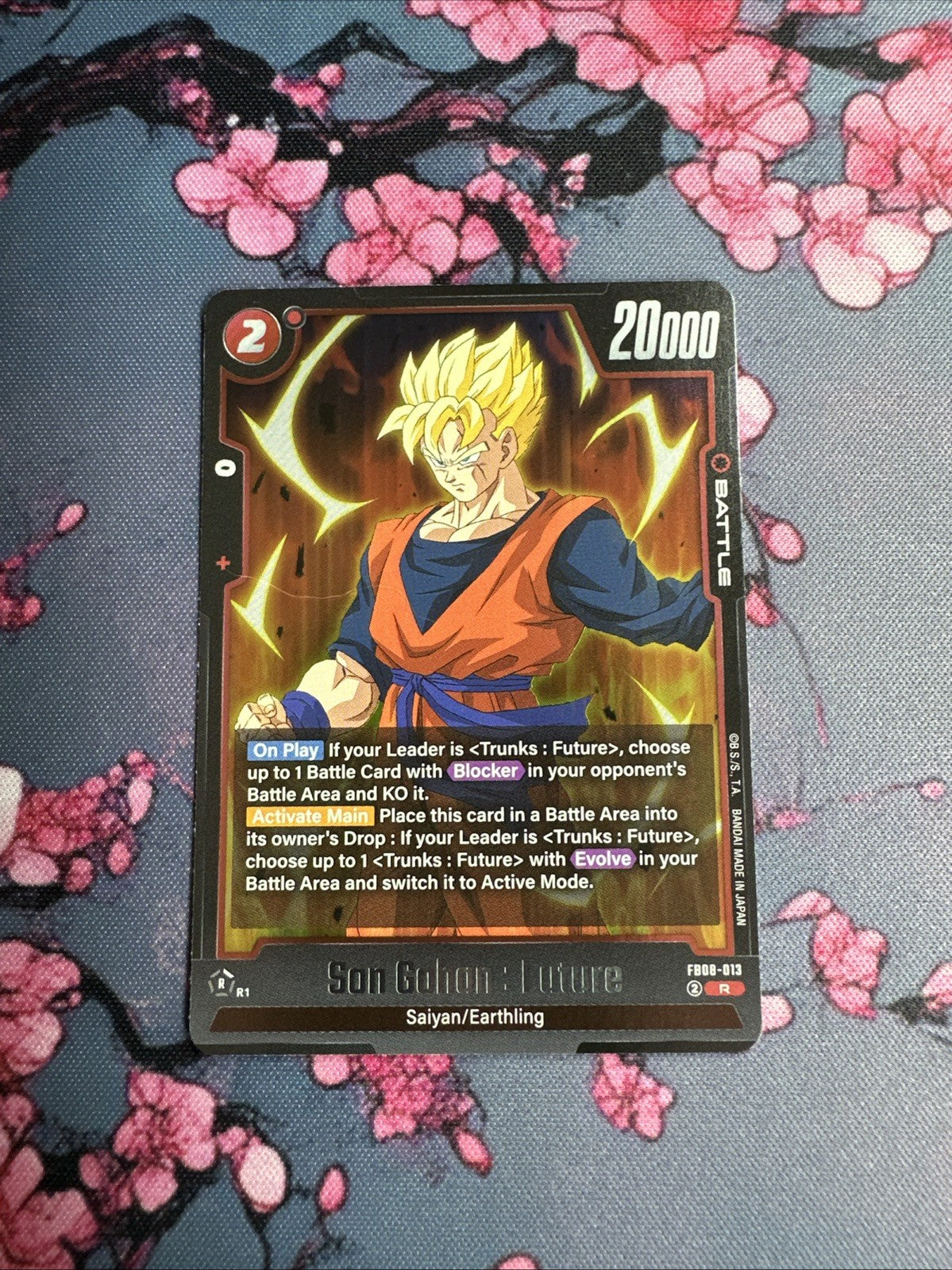 Dragon Ball Fusion World FB08-013 Son Gohan : Future Rare NM
