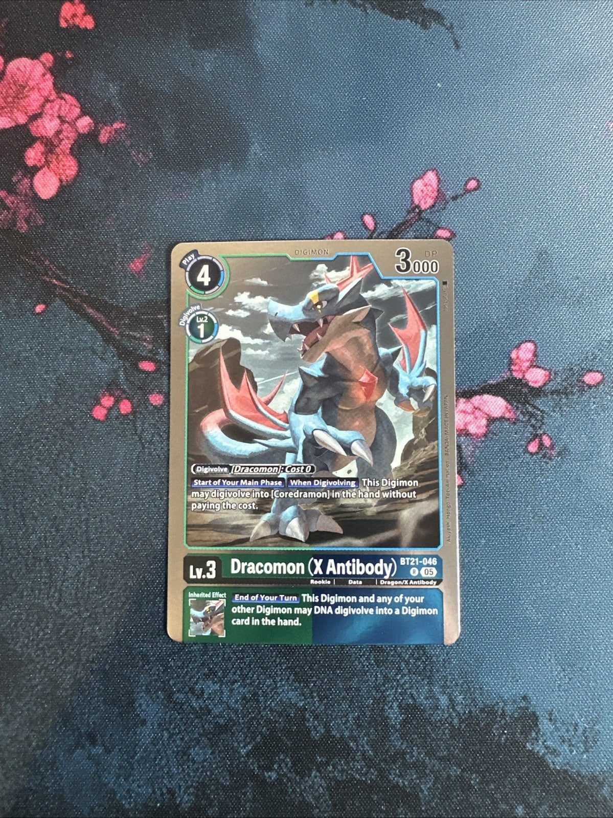 Dracomon (X Antibody) BT21-046 R - World Convergence - Digimon