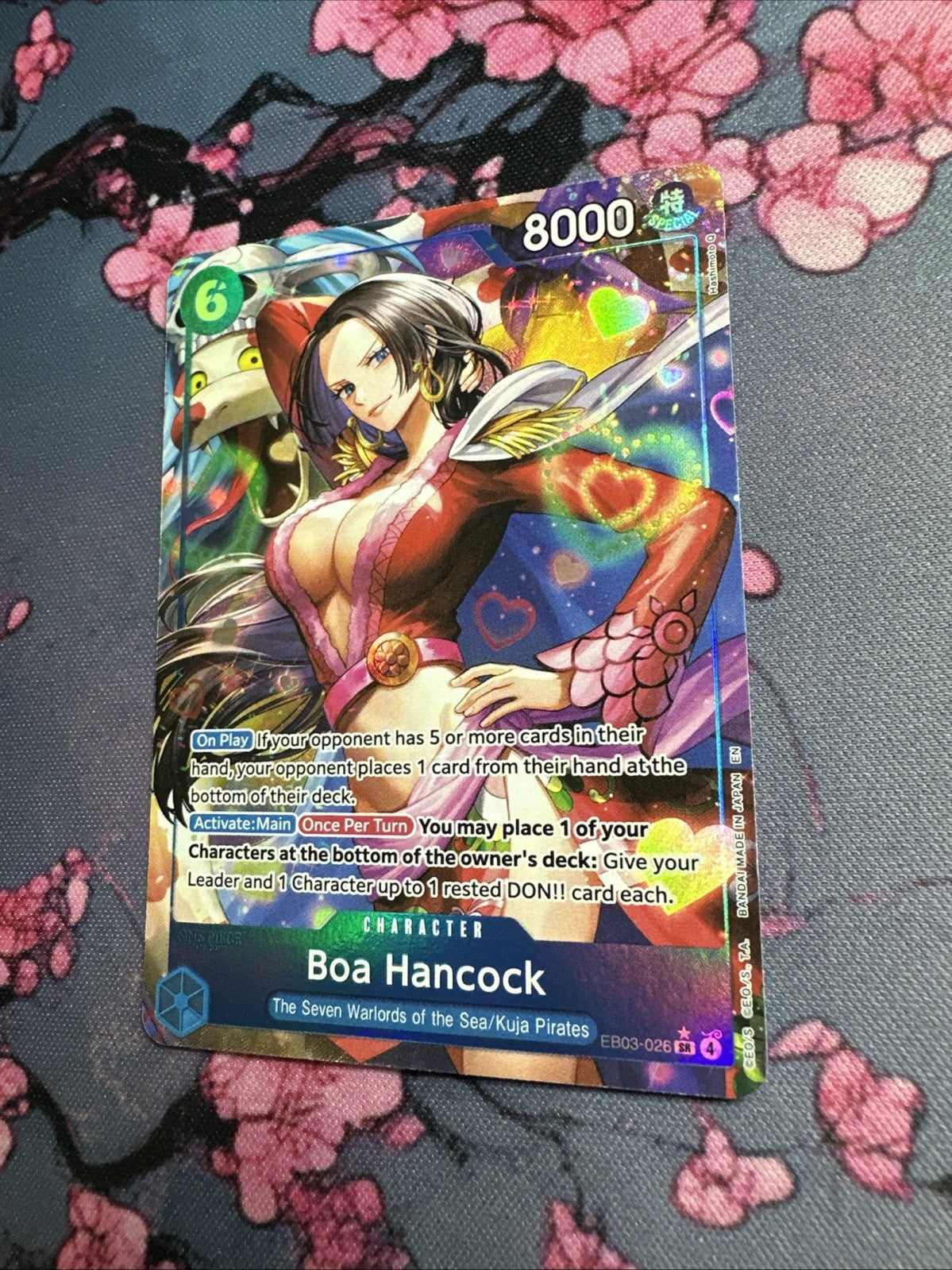 One Piece | Boa Hancock Alternate Art | EB03-026 | English | Heroines Edition