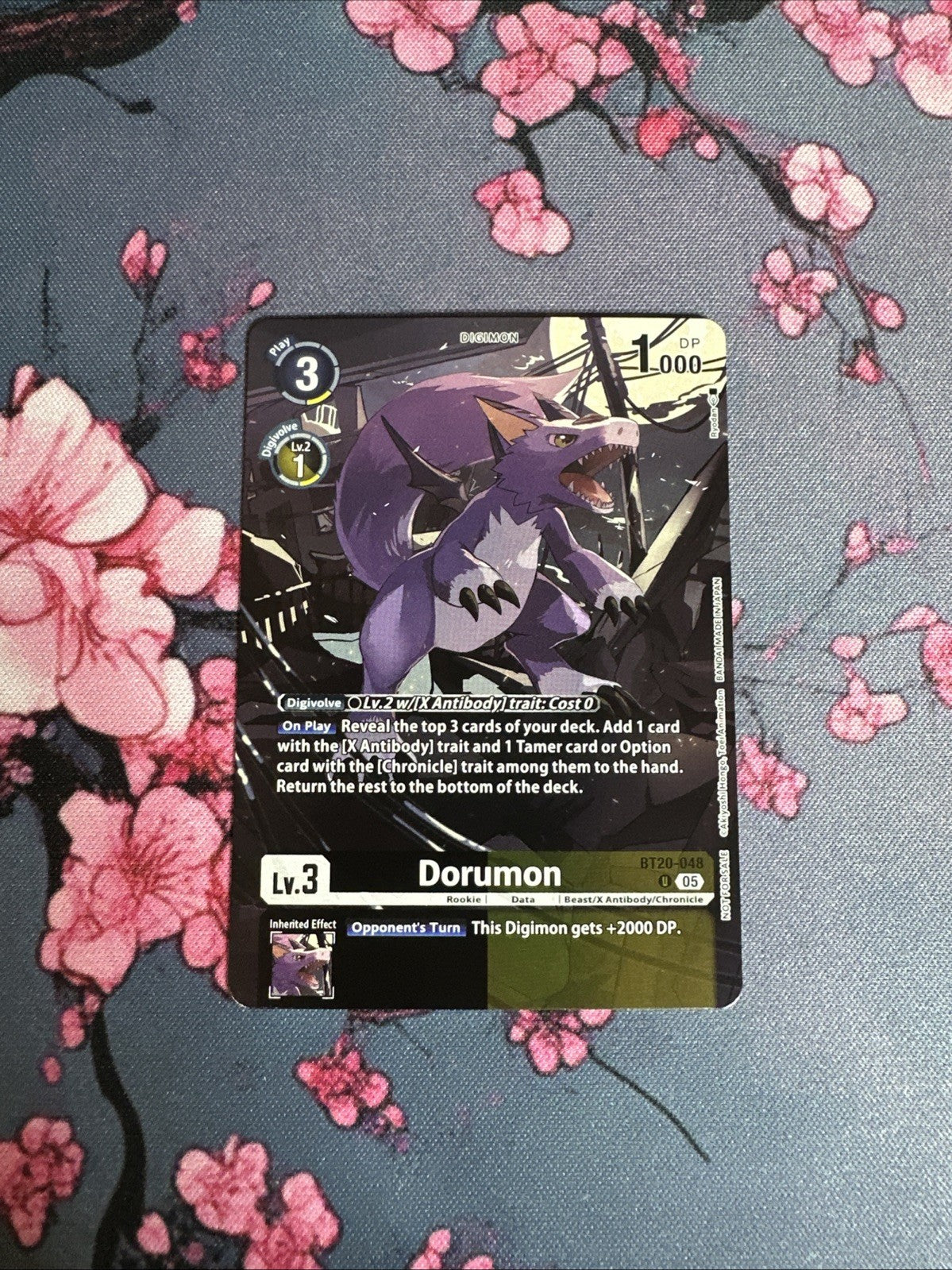 Dorumon U BT20-048 Digimon Card Game