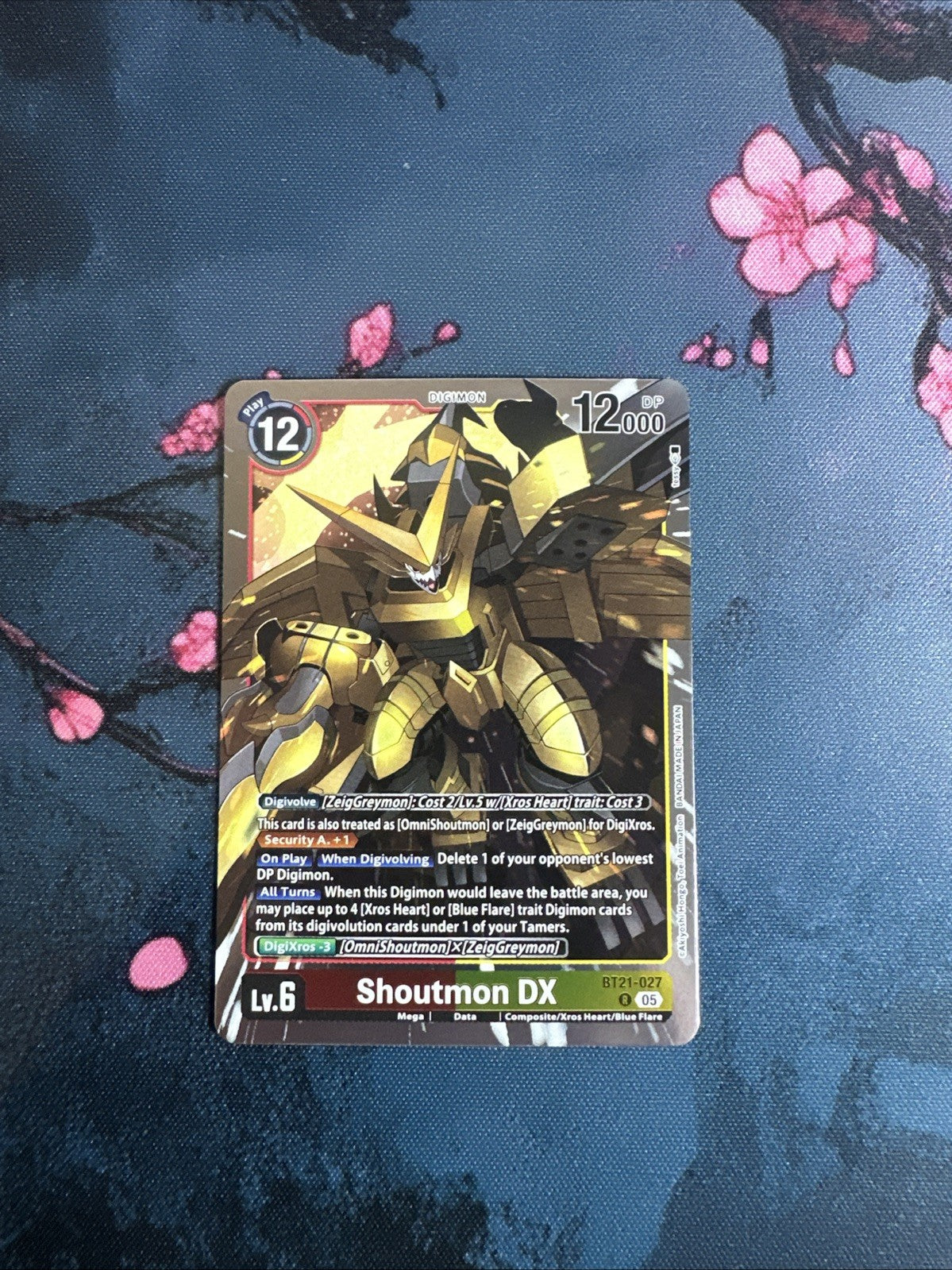 Shoutmon DX BT21-027 R - World Convergence - Digimon