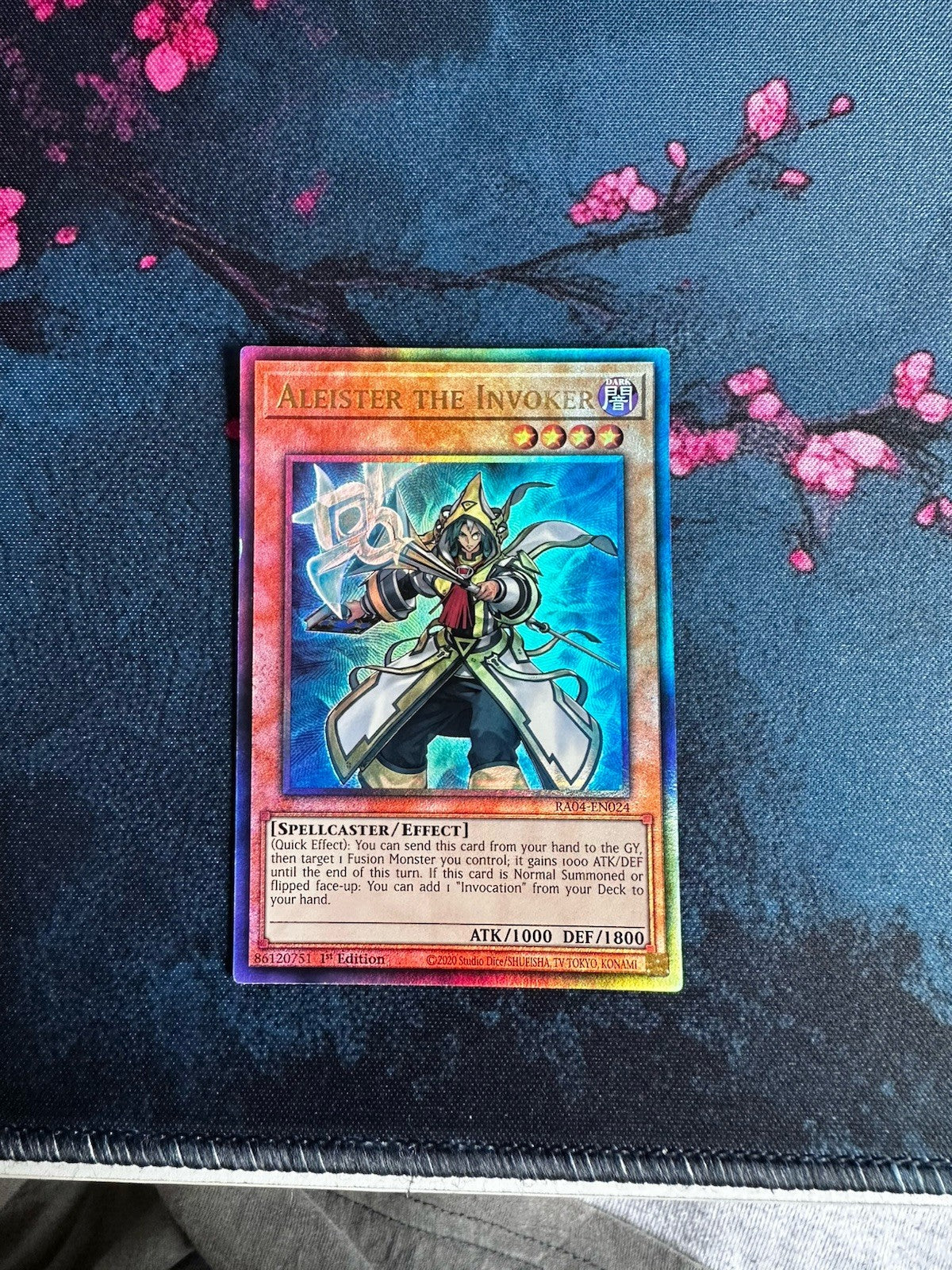 Yugioh - Aleister the Invoker AA Prismatic Ultimate Rare RA04-EN024 (NM)