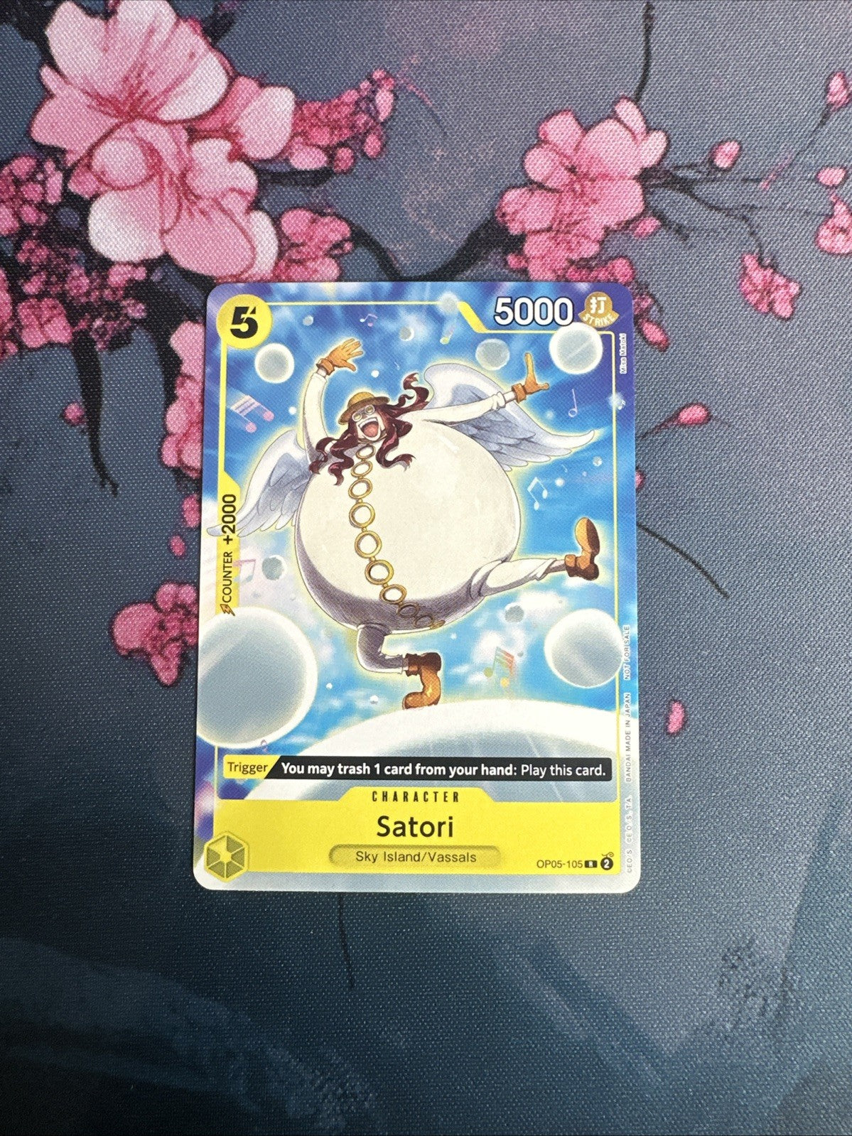 One Piece Card Game CCG TCG Satori OP05-105 Rare Full Art Welcome Pack