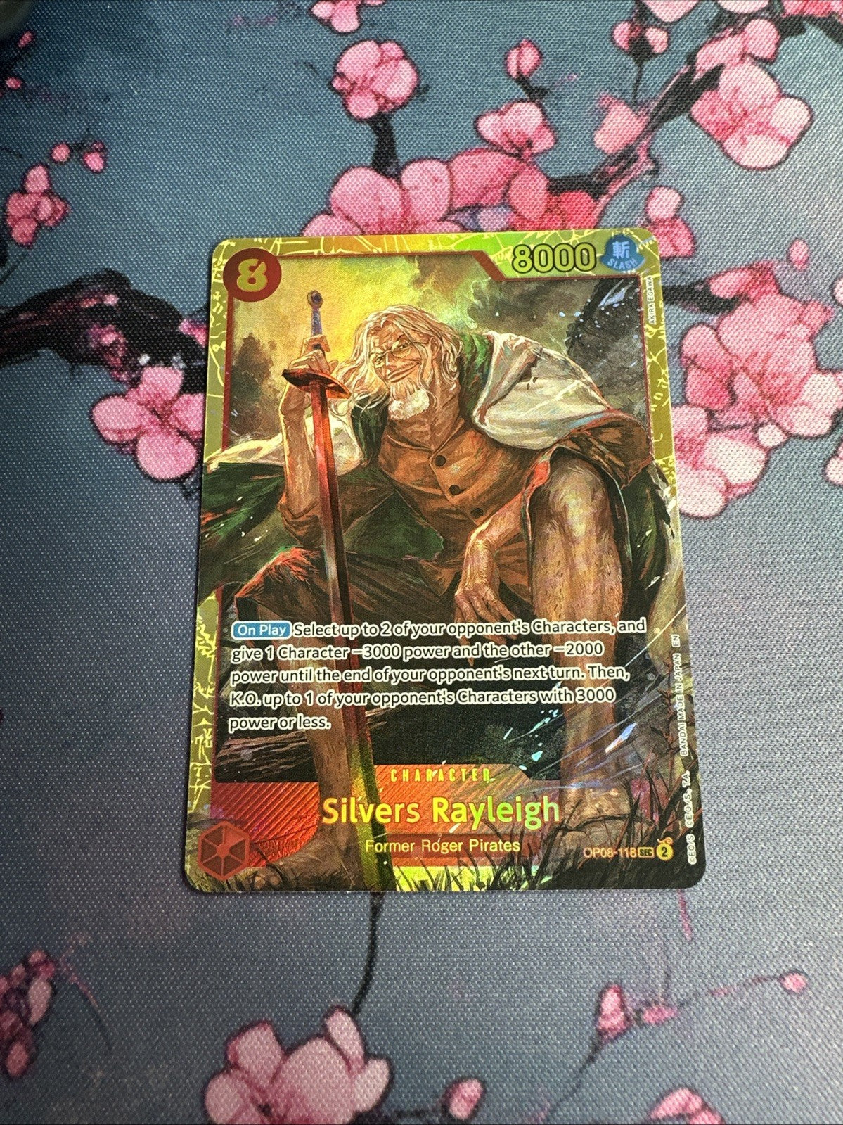 Silvers Rayleigh - OP08-118 Premium Booster -The Best- Vol. 2 One Piece