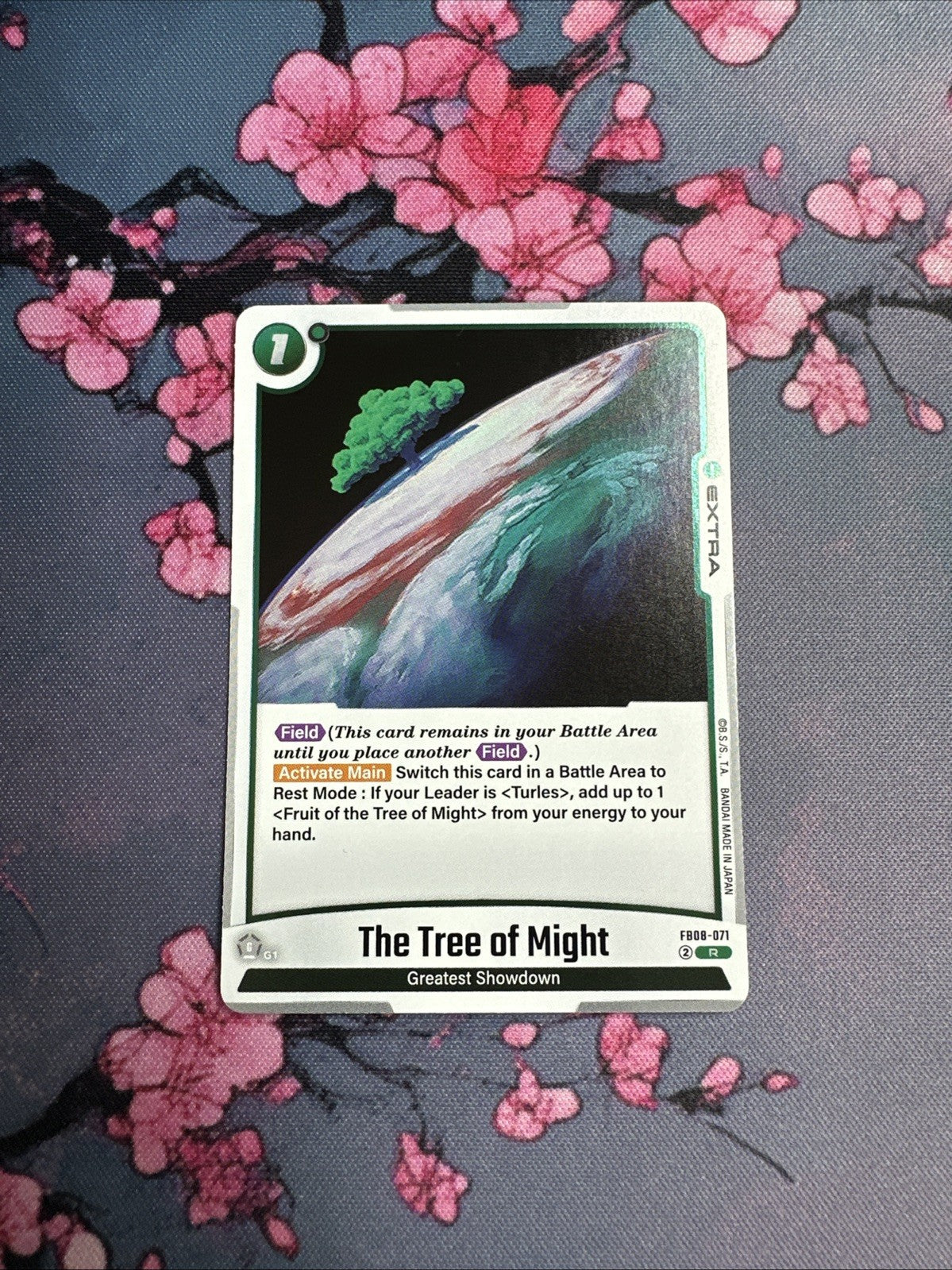 Dragon Ball Fusion World FB08-071 The Tree of Might Rare NM