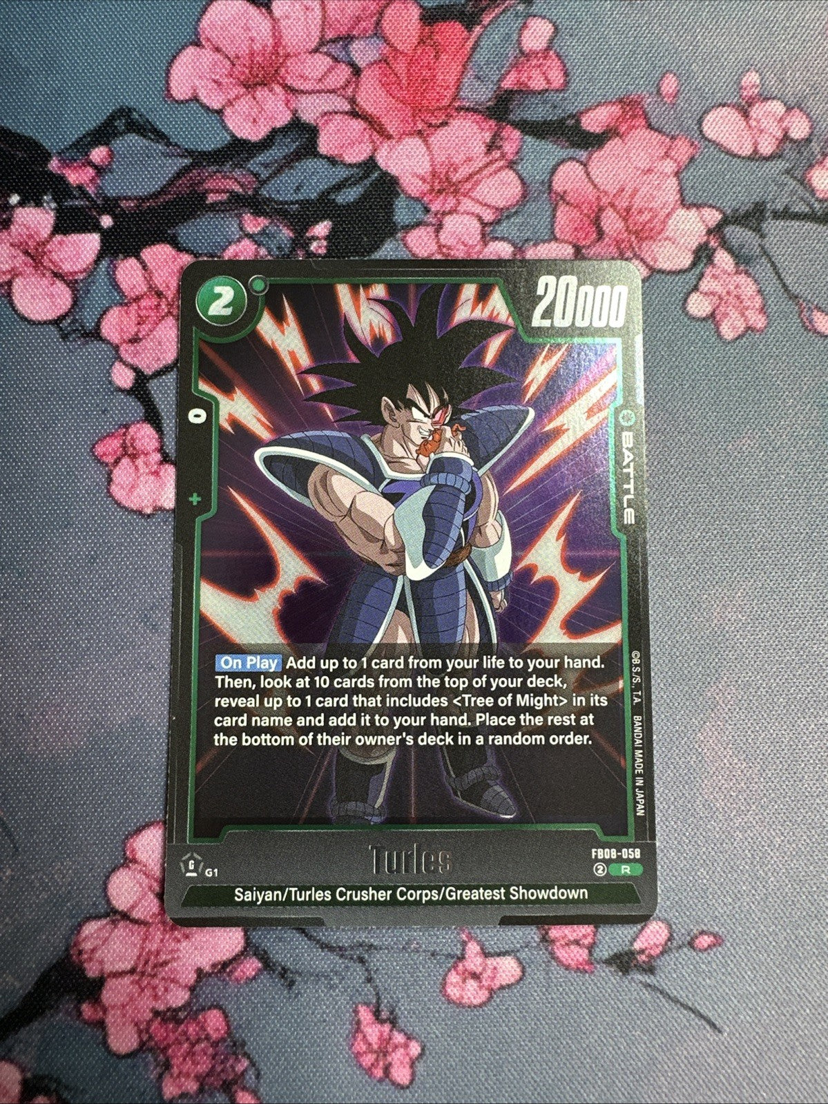 Dragon Ball Fusion World FB08-058 Turles Rare NM