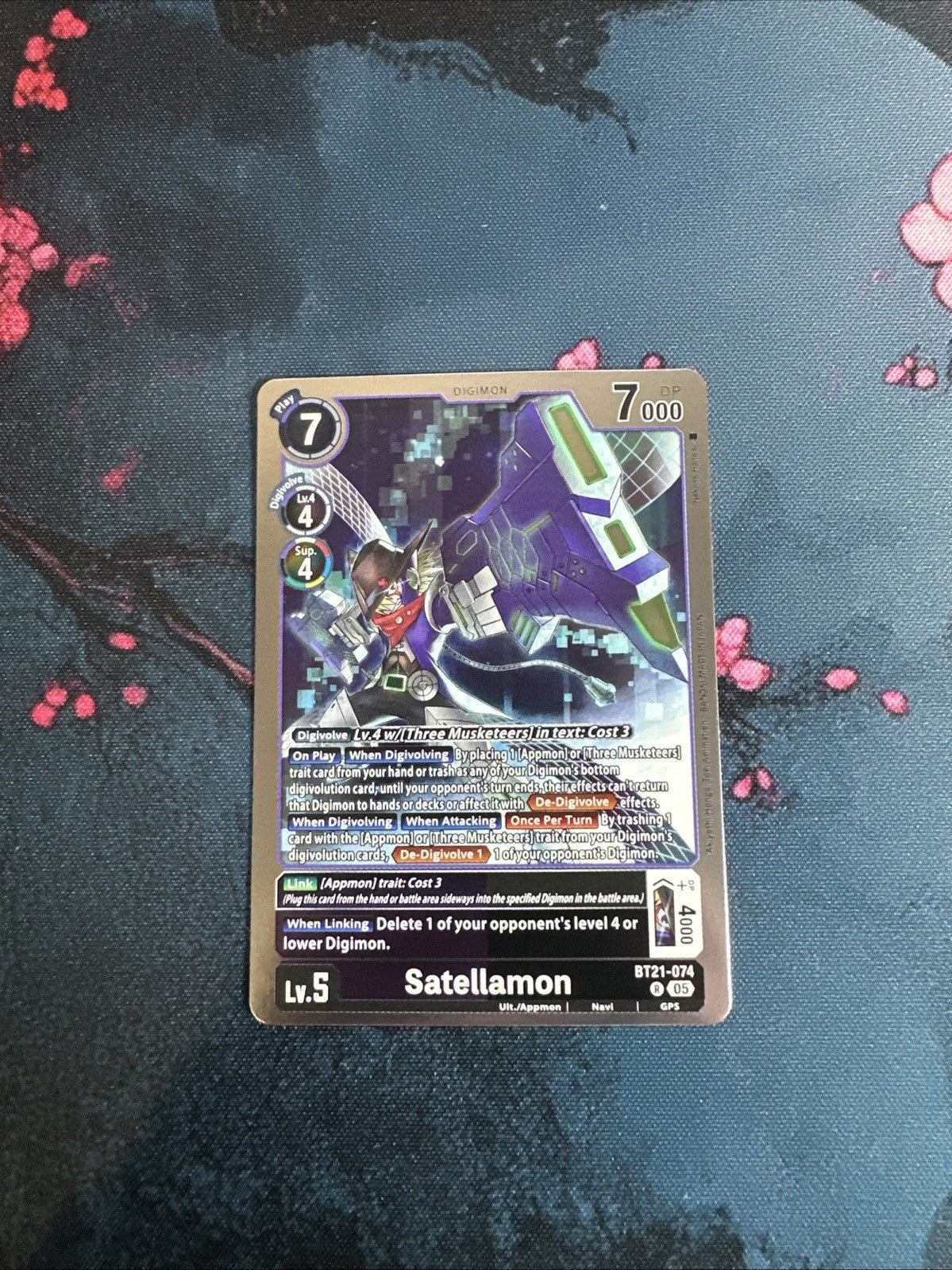 Satellamon BT21-074 R - World Convergence - Digimon