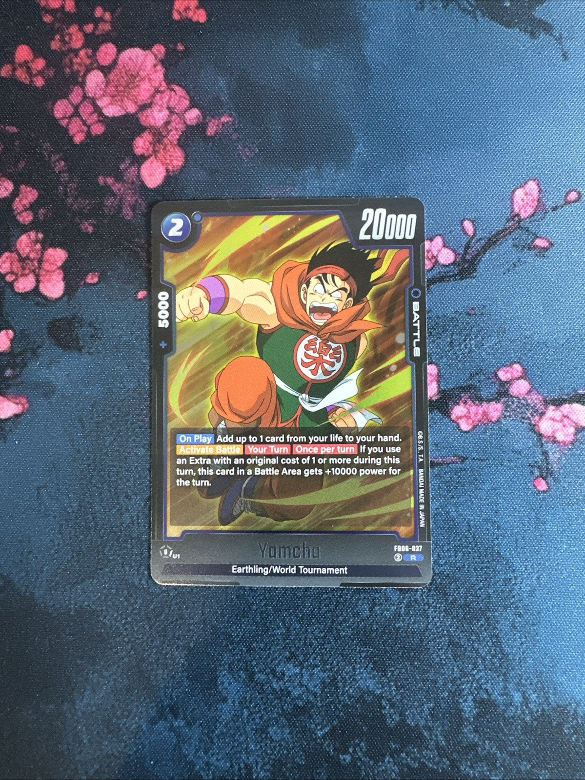 Dragon Ball Fusion Worlds FB06-037 Yamcha R