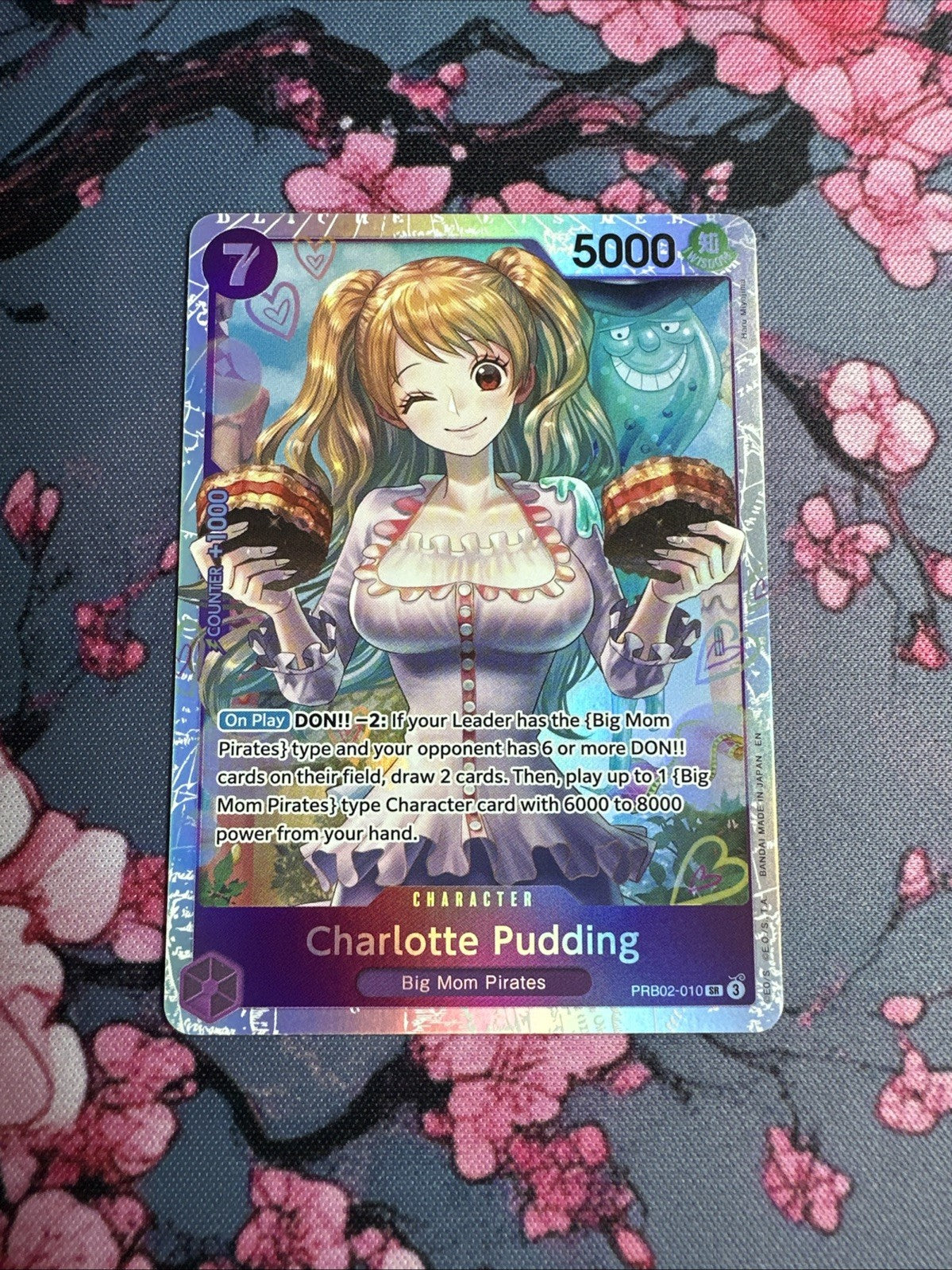 Charlotte Pudding - PRB02-010 - Super Rare - The Best Vol.2 - NM/M -One Piece