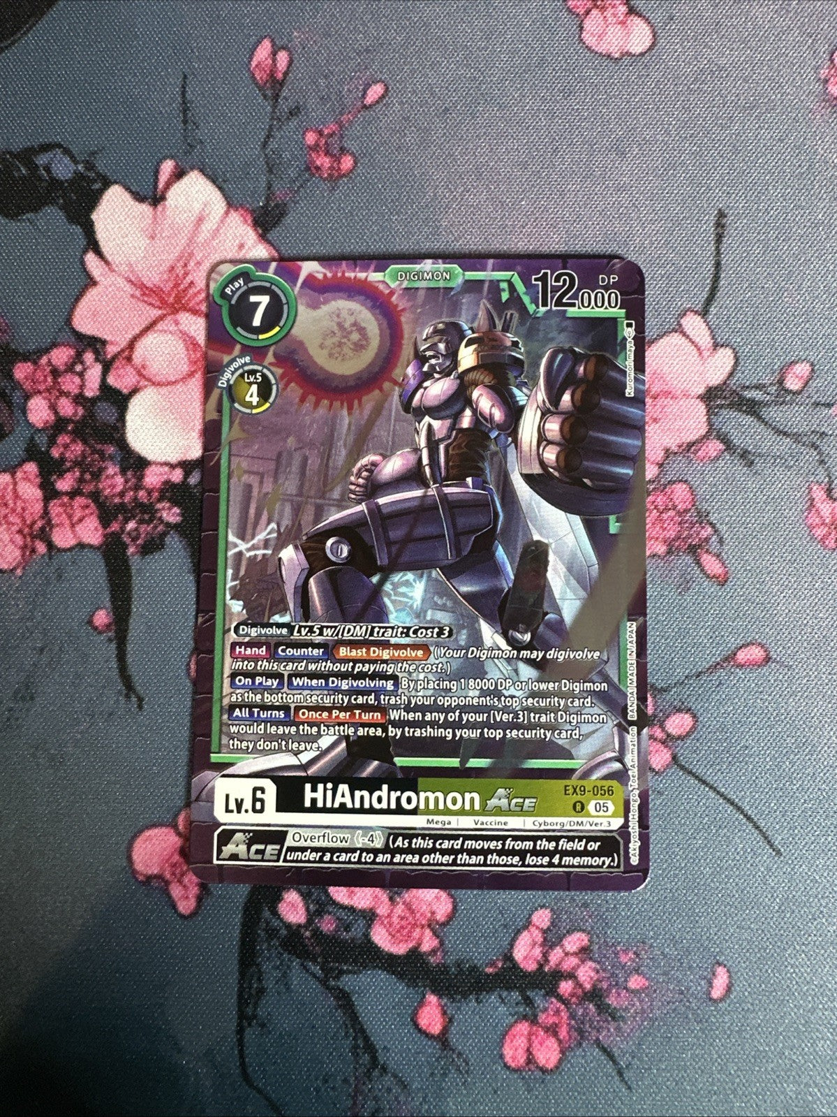 Hiandromon ACE R EX9-056 Digimon Card Game