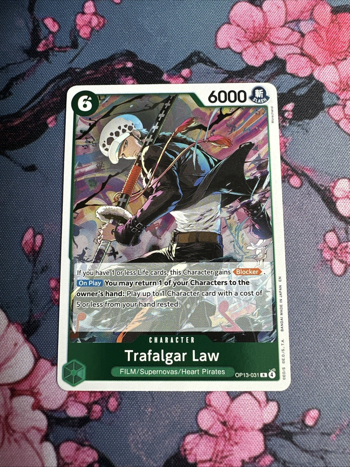 One Piece Card Game - NM - Trafalgar Law OP13-031 - english
