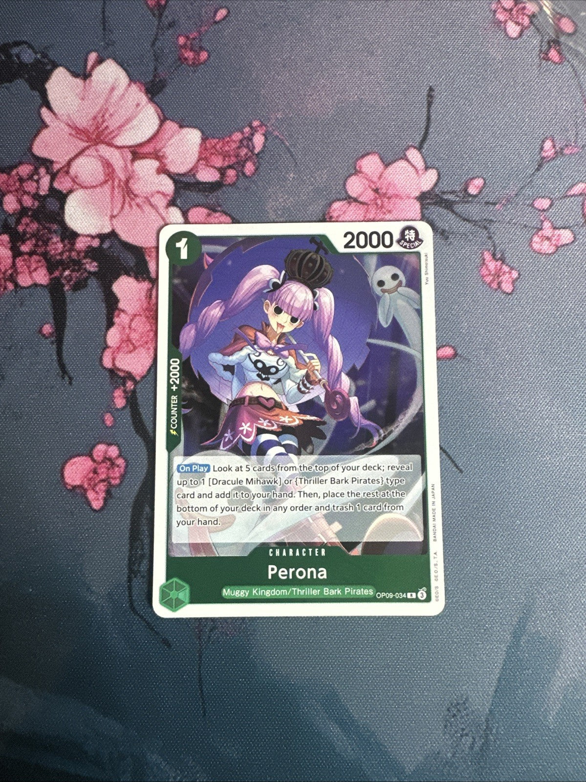 Perona OP09-034 R Emperors in the New World One Piece TCG Card
