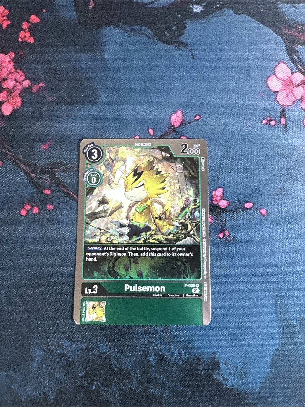 Pulsemon P-069 - Limited Card Pack - Digimon Card Game Across Time