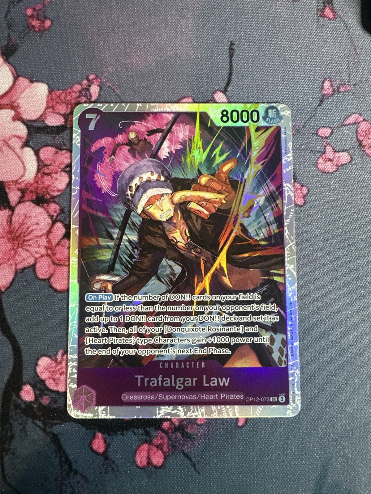 ONE PIECE Trafalgar Law OP12-073 OP12 Legacy of the Master