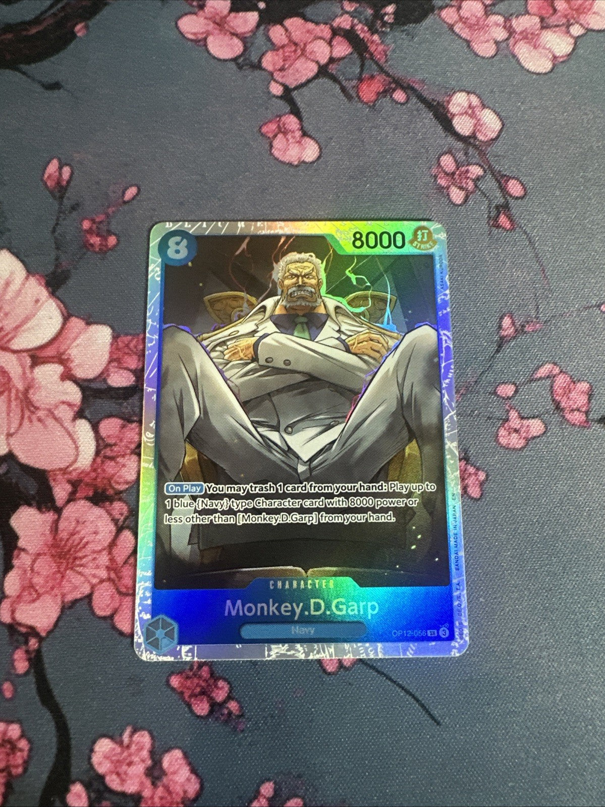 Monkey D Garp OP12-056 Super Rare One Piece Card Game TCG NM