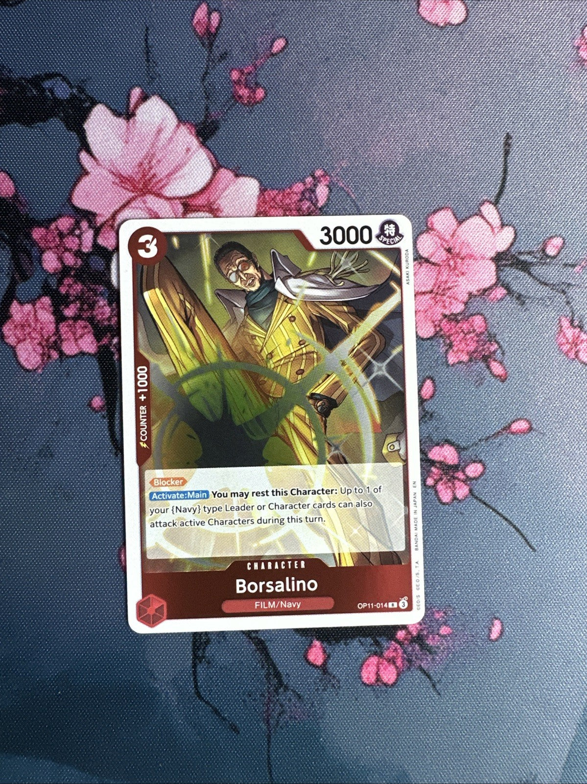 Borsalino R OP11-014 A Fist of Divine Speed ONE PIECE Card English