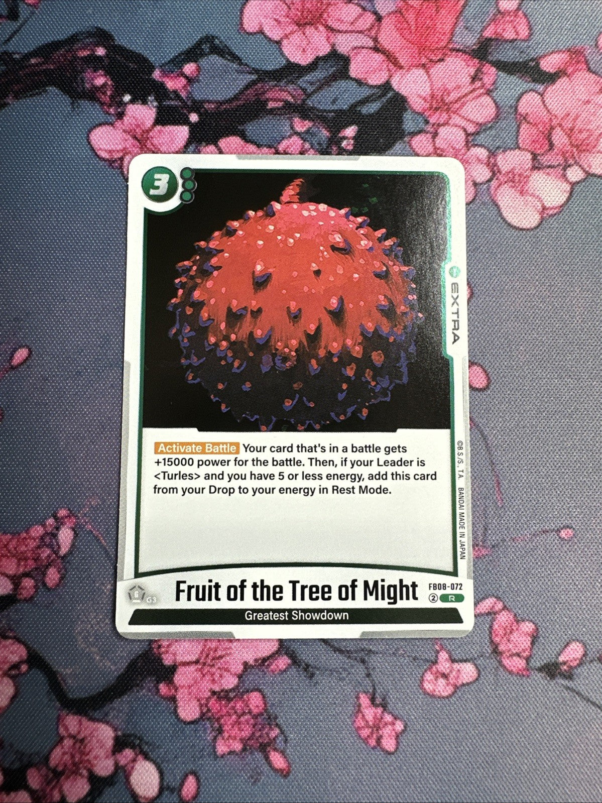 Dragon Ball Fusion World FB08-072 Fruit of the Tree of Might Rare NM