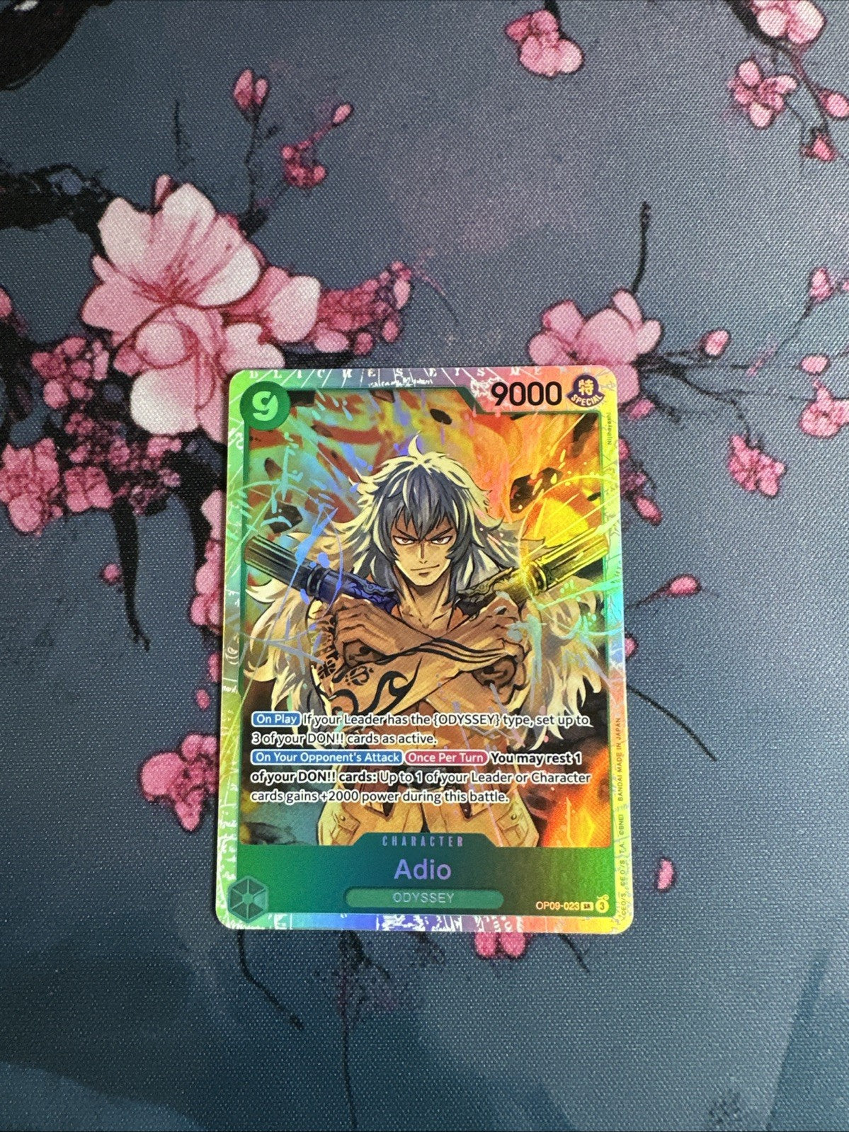 One Piece TCG Adio OP09-023 SR NM English