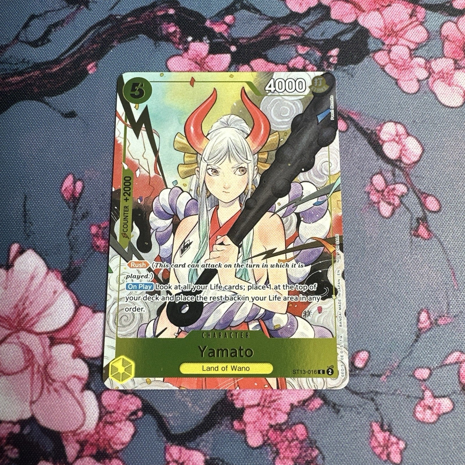 One Piece TCG, Yamato ST13-016 (Illustration Box Vol.2 Alt Art AA)