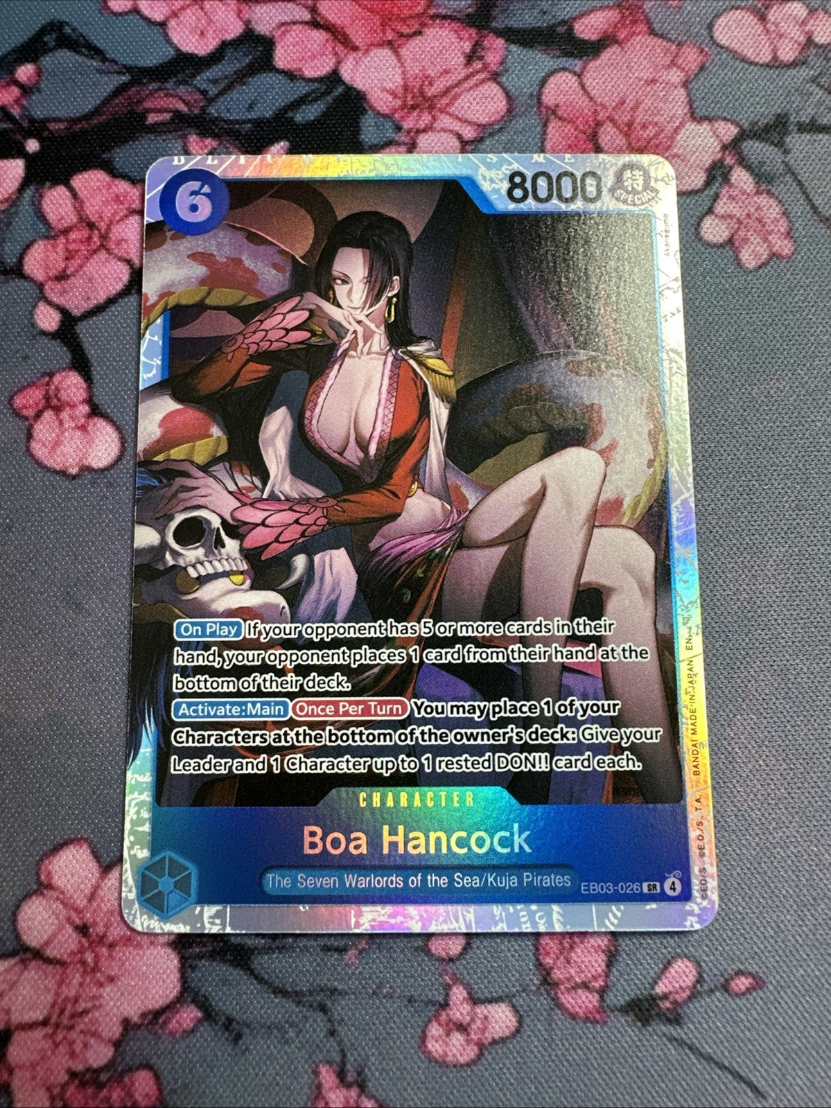 ONE PIECE Boa Hancock【SR】 EB03-026 EB-03 Heroines Edition ENGLISH